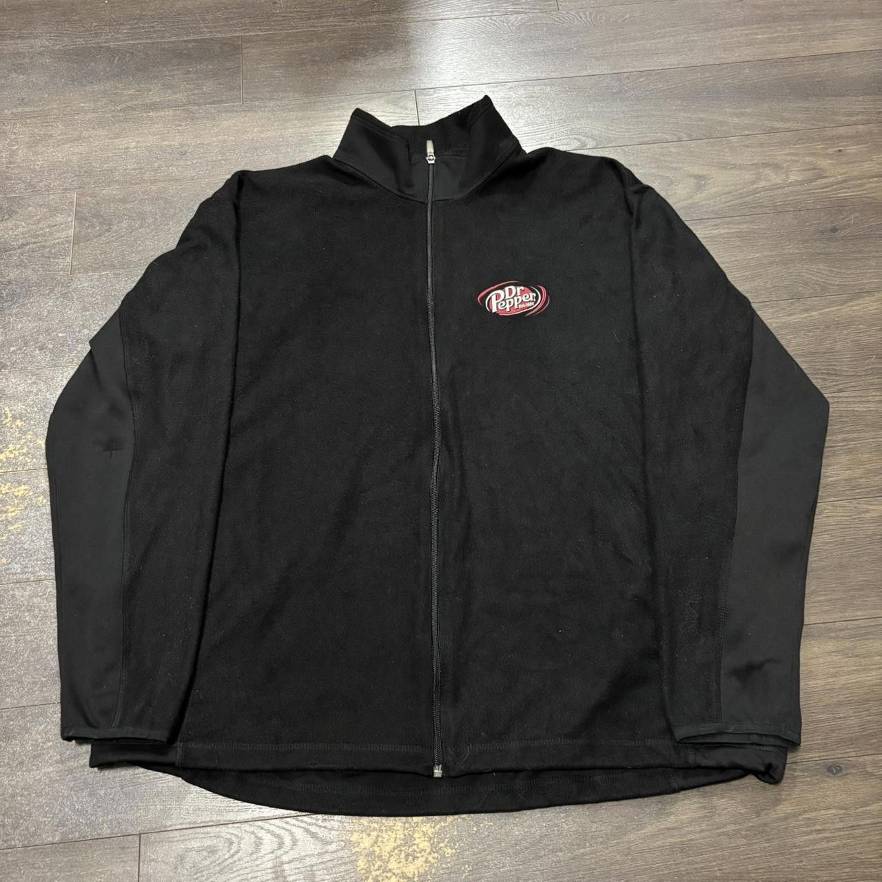Designer Vintage Dr Pepper fleece zip up sweatshirt 00s XL Size US XL / EU 56 / 4 - 2 Thumbnail