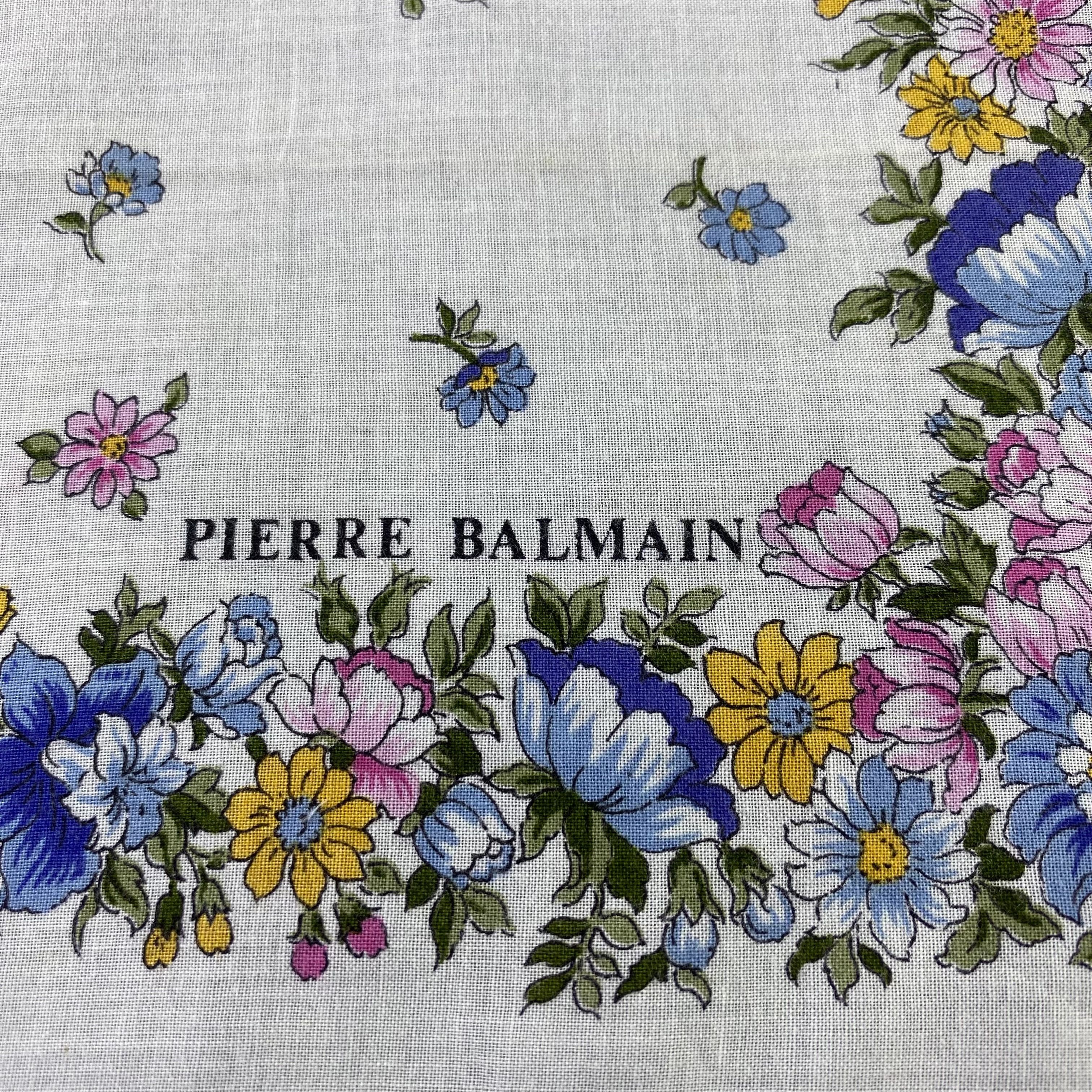 Pierre Balmain Pierre Balmain Handkerchief / Bandana / Neckerchief-B1384 Size ONE SIZE - 7 Thumbnail