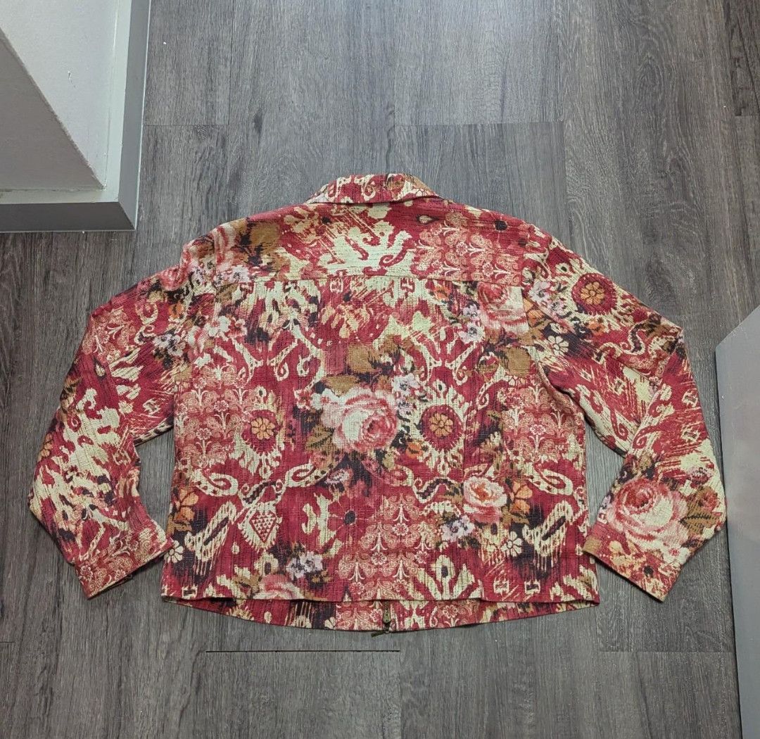Coldwater Creek True Vintage Coldwater Creek Tapestry Floral Jacket Size M / US 6-8 / IT 42-44 - 3 Thumbnail