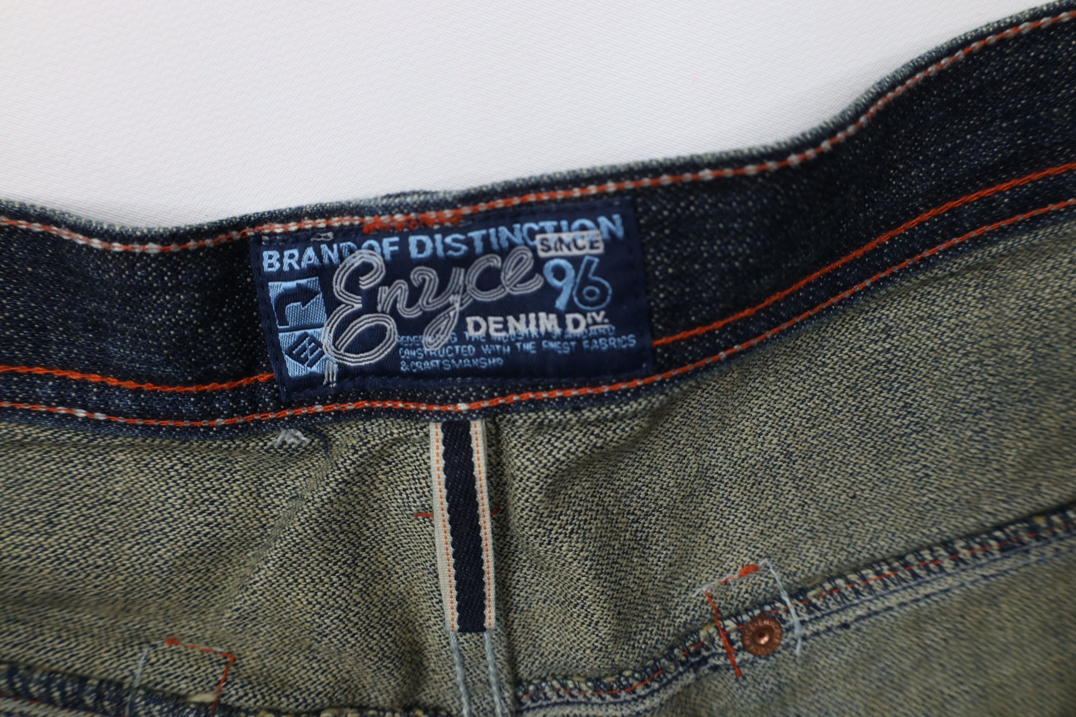 Enyce Vintage 90s Y2K Enyce Fit Wide Leg Denim Jeans Skateboarding Size US 40 / EU 56 - 8 Thumbnail
