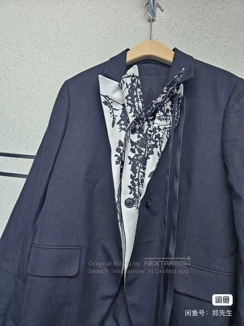 Ann Demeulemeester Ann Demeulemeester Men's Blazer. Size US L / EU 52-54 / 3 - 7 Thumbnail