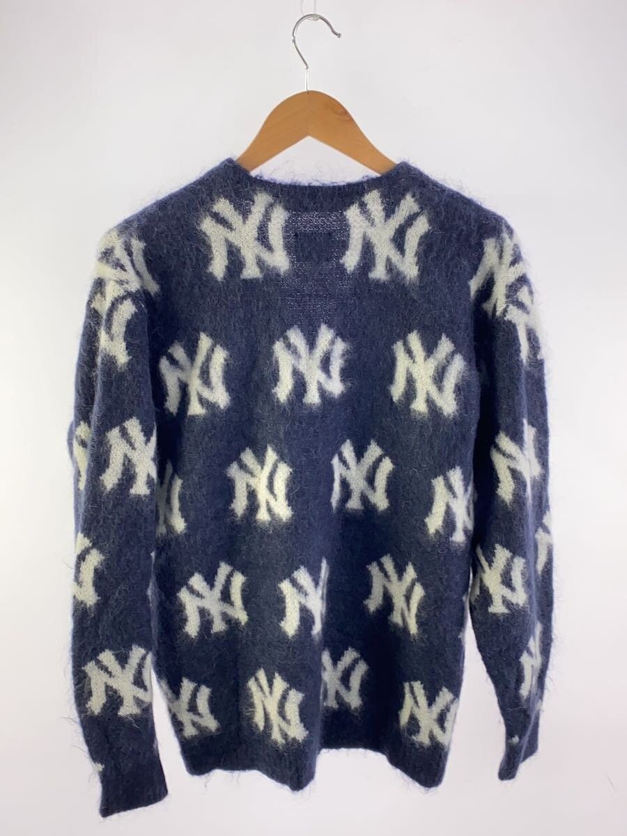 Beams Plus × Needles 🐎 New York Yankees Mohair Cardigan Size US M / EU 48-50 / 2 - 2 Thumbnail