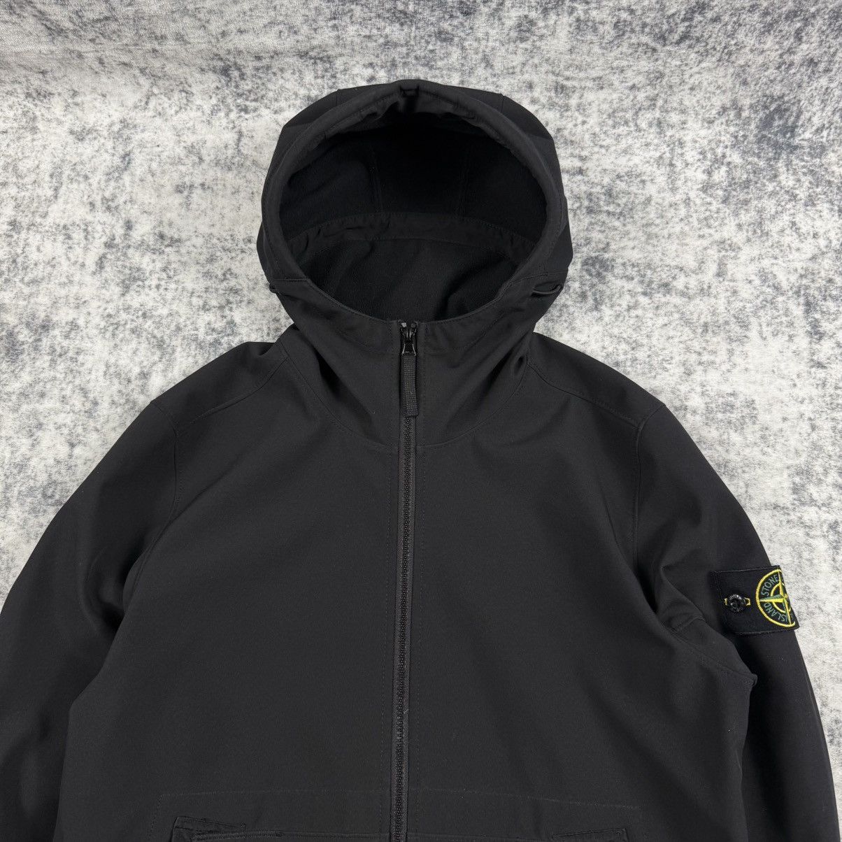 Stone Island Stone Island Soft Shell-R Hooded ʼBlack’ Jacket Size US S / EU 44-46 / 1 - 2 Thumbnail