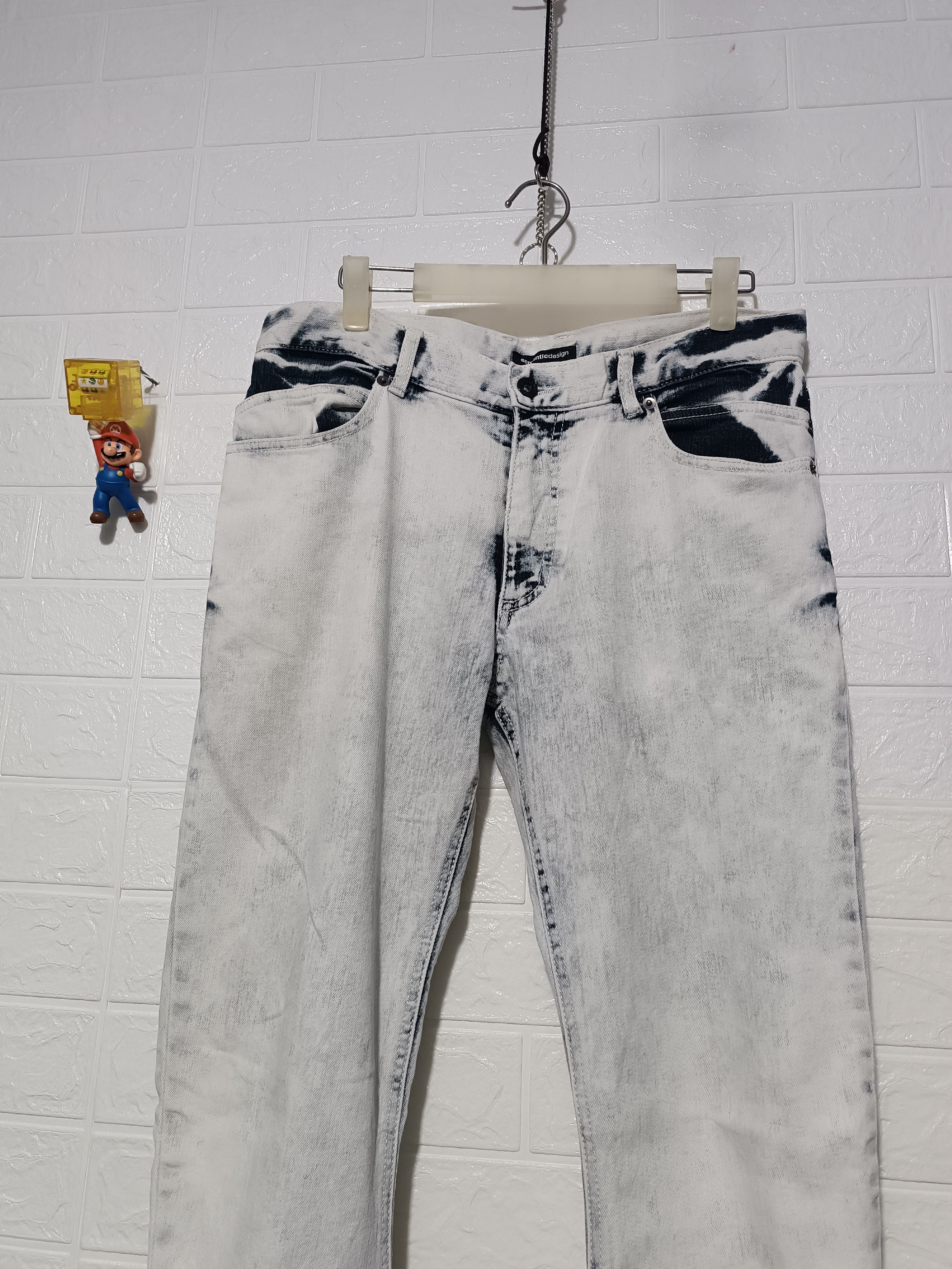 semanticdesign Sematic Design Slim Fit Curve Stretch Banana Pant Size US 31 - 3 Thumbnail