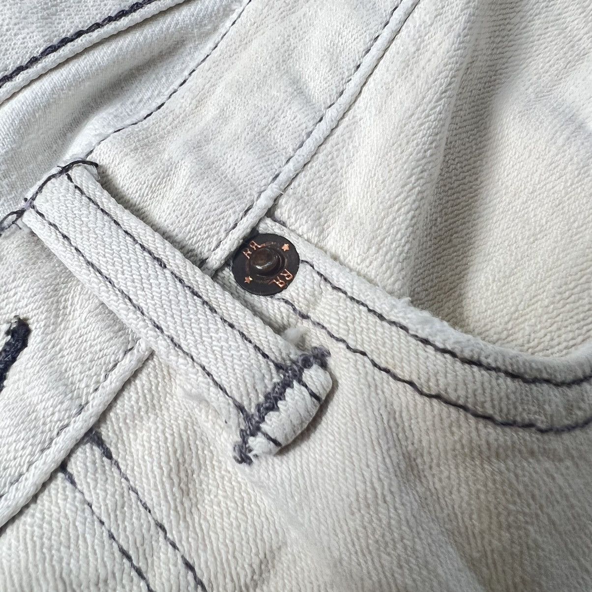 Polo Ralph Lauren Vintage RRL Ralph Lauren Distressed Jeans Pants Size US 27 - 6 Thumbnail