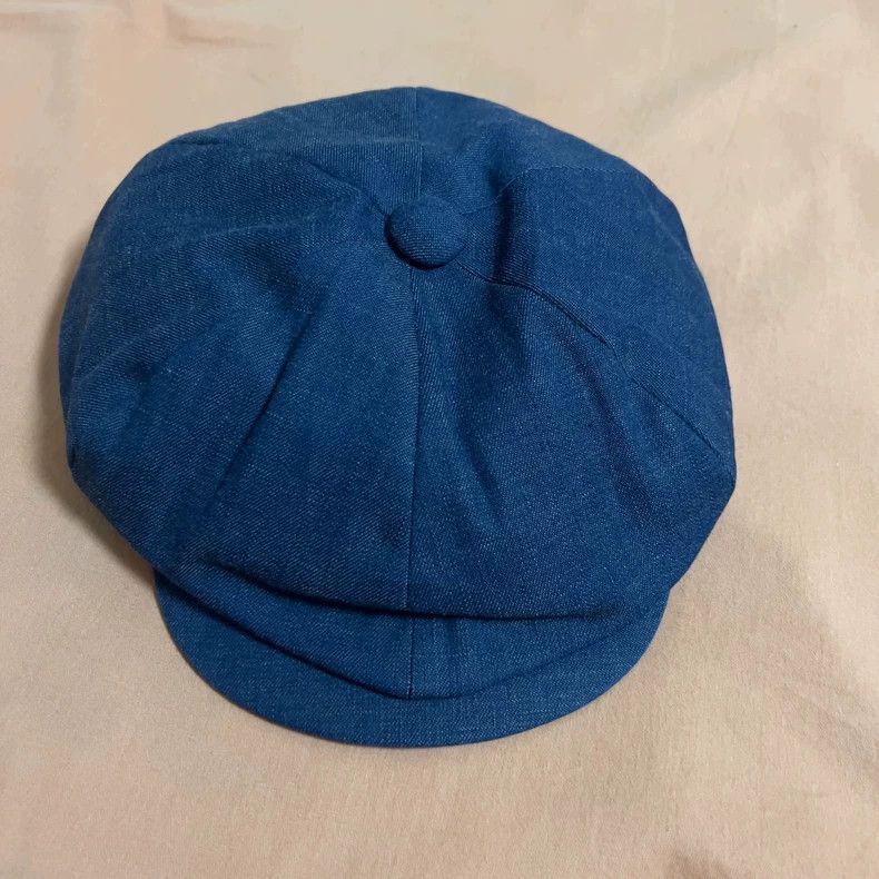The REAL McCOY'S Indigo Dyed Cloth Newsboy Cap发布成功