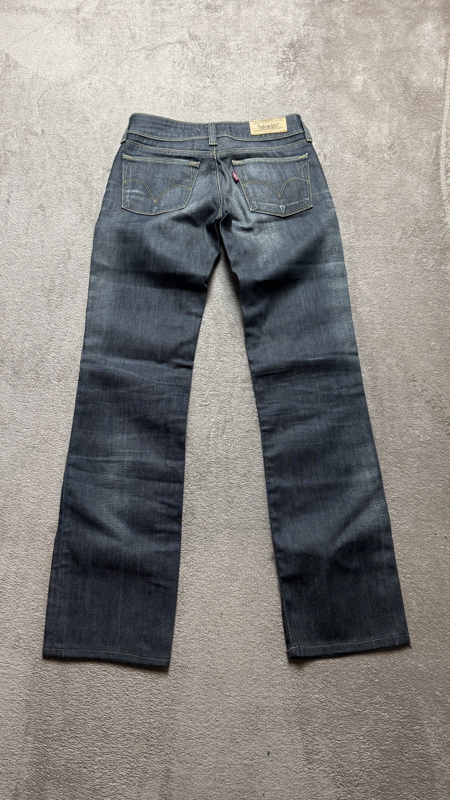 Levi's Vintage Clothing Levis Wash Straight Sick Jeans Y2K lgb acne armani diesel Size US 27 - 3 Thumbnail