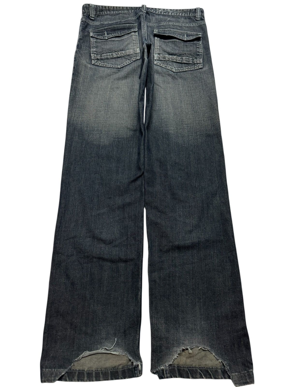 💥GRUNGE💥90's STYLE INSANE JULES CLAWMARK DISTRESS DARK JEANS