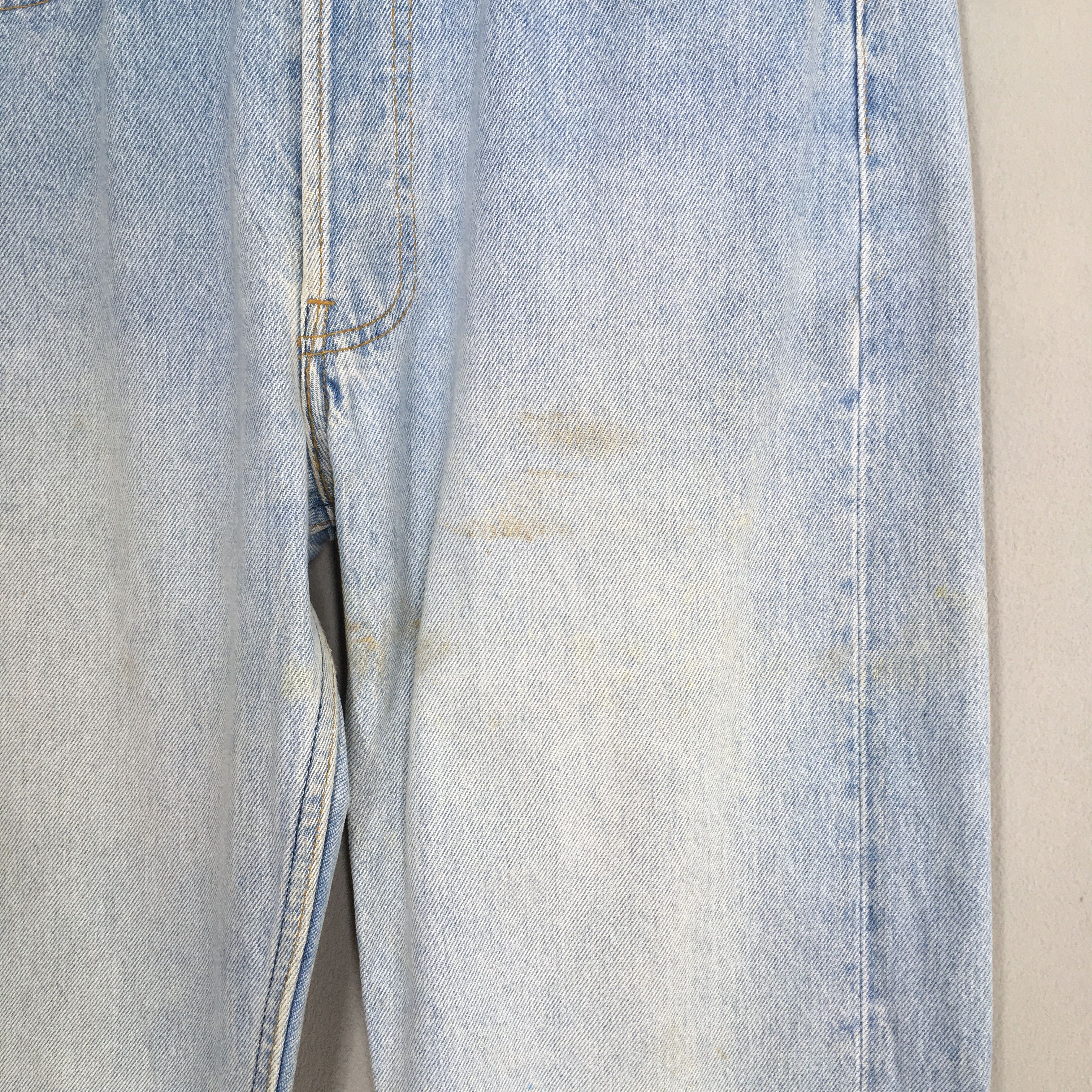 Levi's Size 30x33 Vintage Levi's 90s 501 Light Blue Jeans Size US 30 / EU 46 - 6 Thumbnail