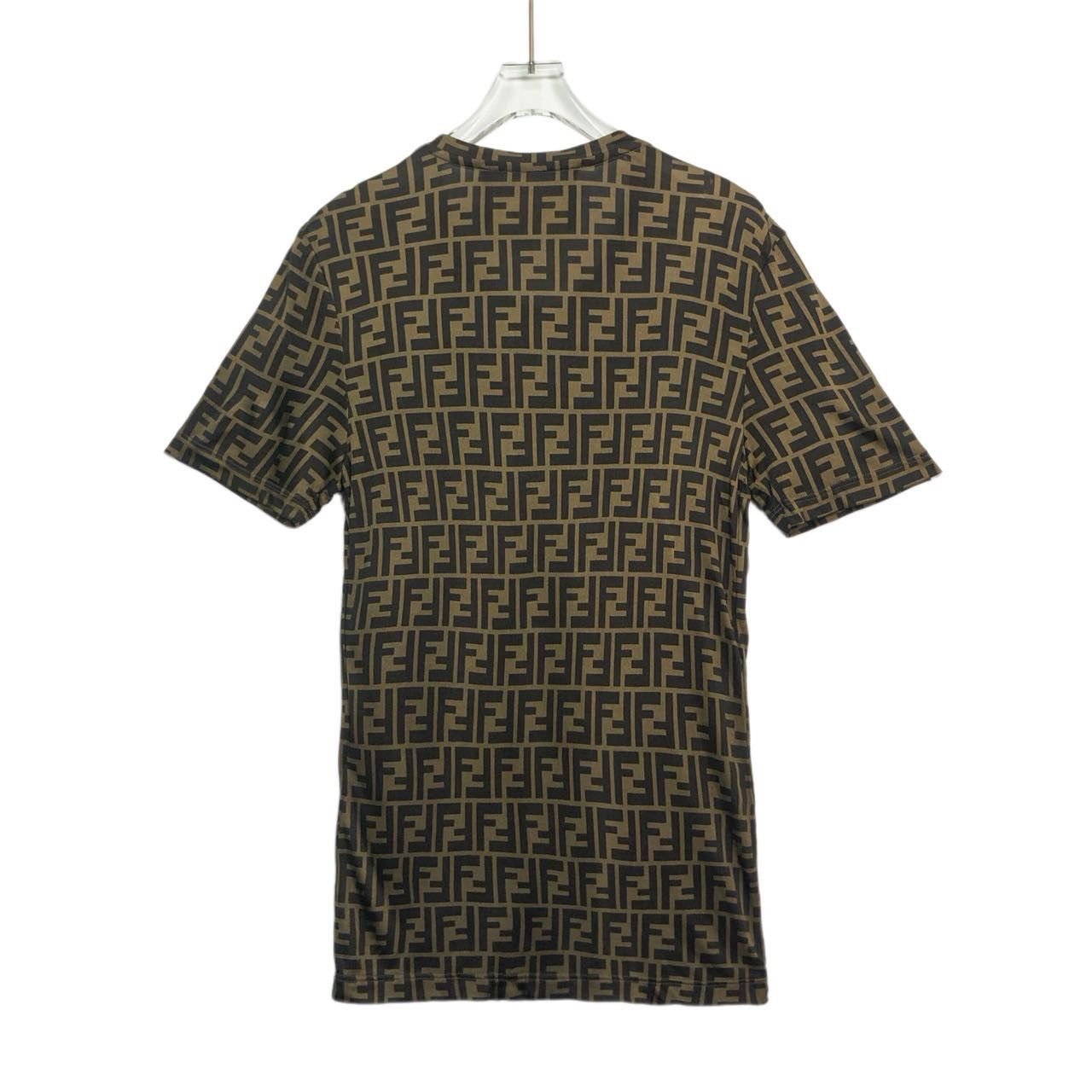 Fendi FENDI Decorated Medusa Printed Short Sleeve T-shirt K26WX Size M / US 6-8 / IT 42-44 - 2 Thumbnail