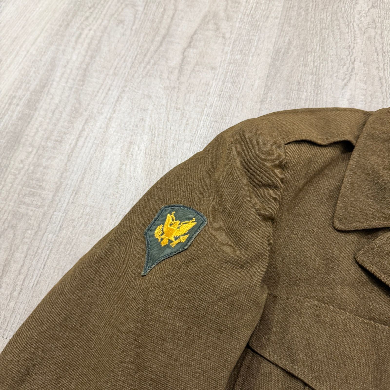 Vintage Vintage US Army Ike Field Jacket Size 36R Virgin Wool Combat Size US S / EU 44-46 / 1 - 4 Thumbnail