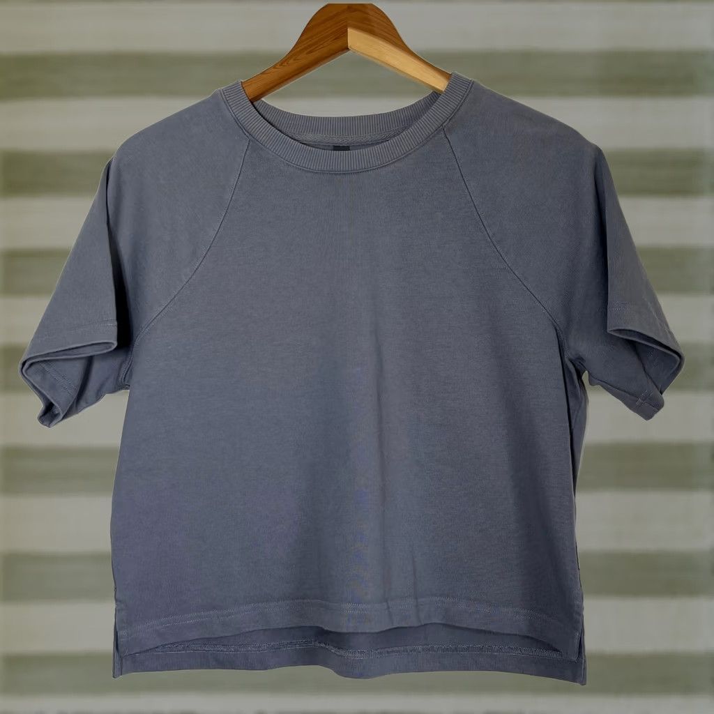 Vuori Vuori Women's Mackenzie Short Sleeve Top T-Shirt XS Gray 100% Cotton VW1190 Size XS / US 0-2 / IT 36-38 - 1 Thumbnail