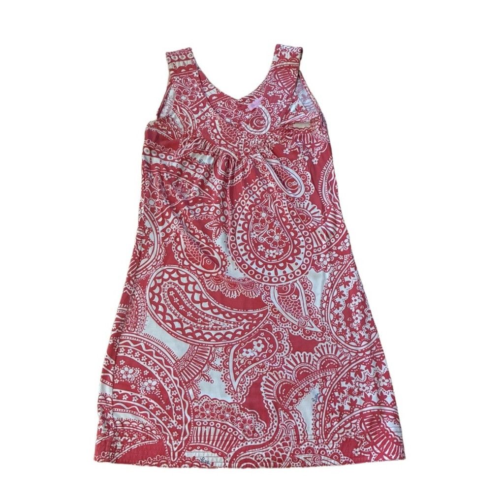 Lilly Pulitzer Lily Pulitzer XS red/coral and white sleeveless sheath dress Size XS / US 0-2 / IT 36-38 - 8 Thumbnail