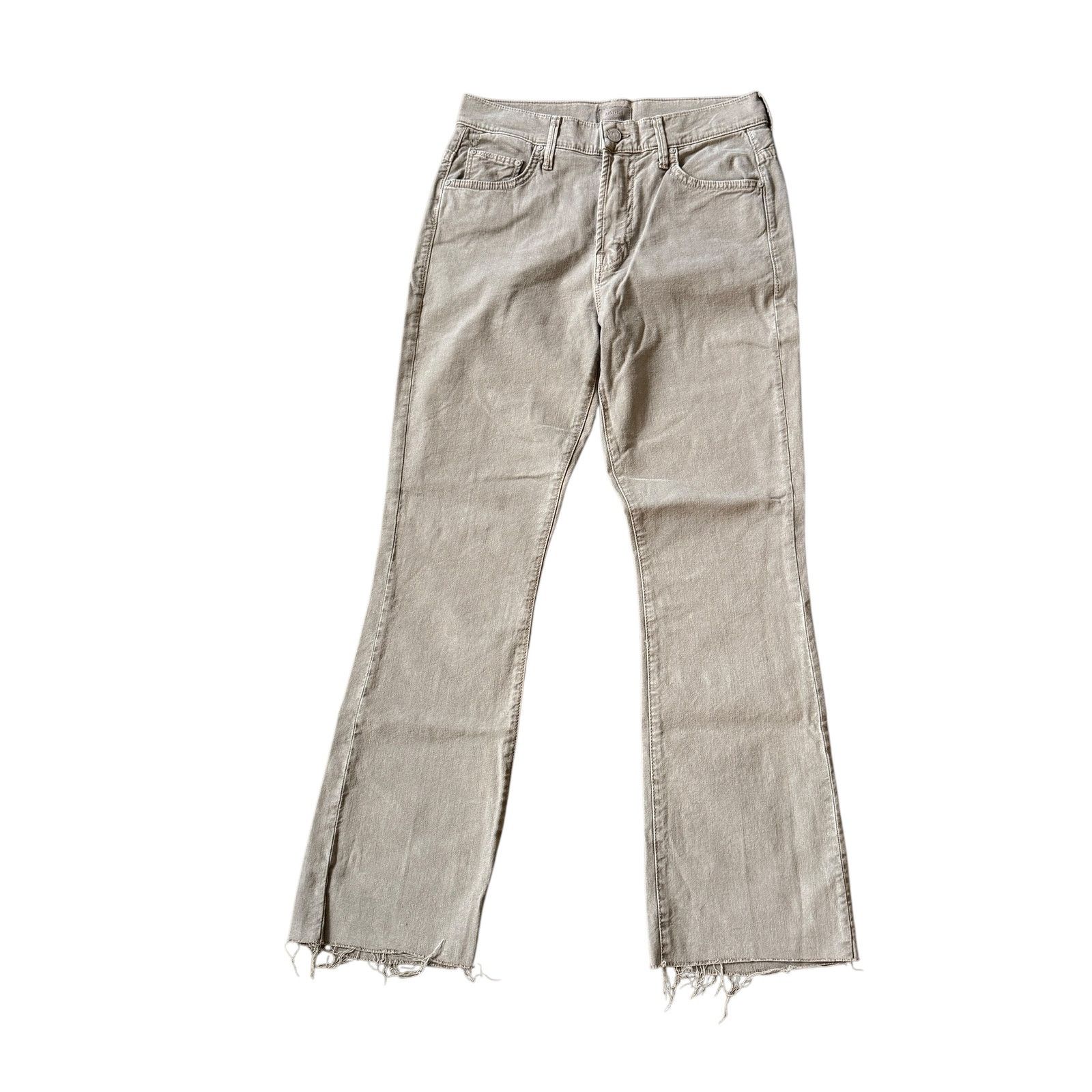 MOTHER Mother The Insider Ankle Fray Chalk It Up Size 28" / US 6 / IT 42 - 2 Thumbnail