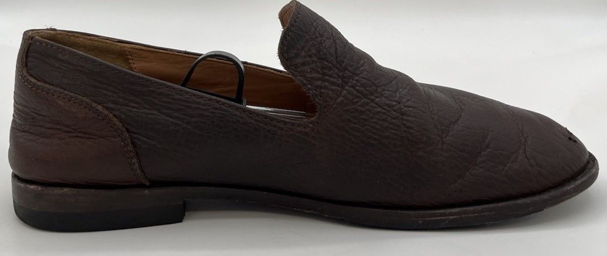 Tecovas Tecovas The Monterrey Slip on Loafer Brown Bison Leather 8.5 Size US 8.5 / EU 41-42 - 5 Thumbnail