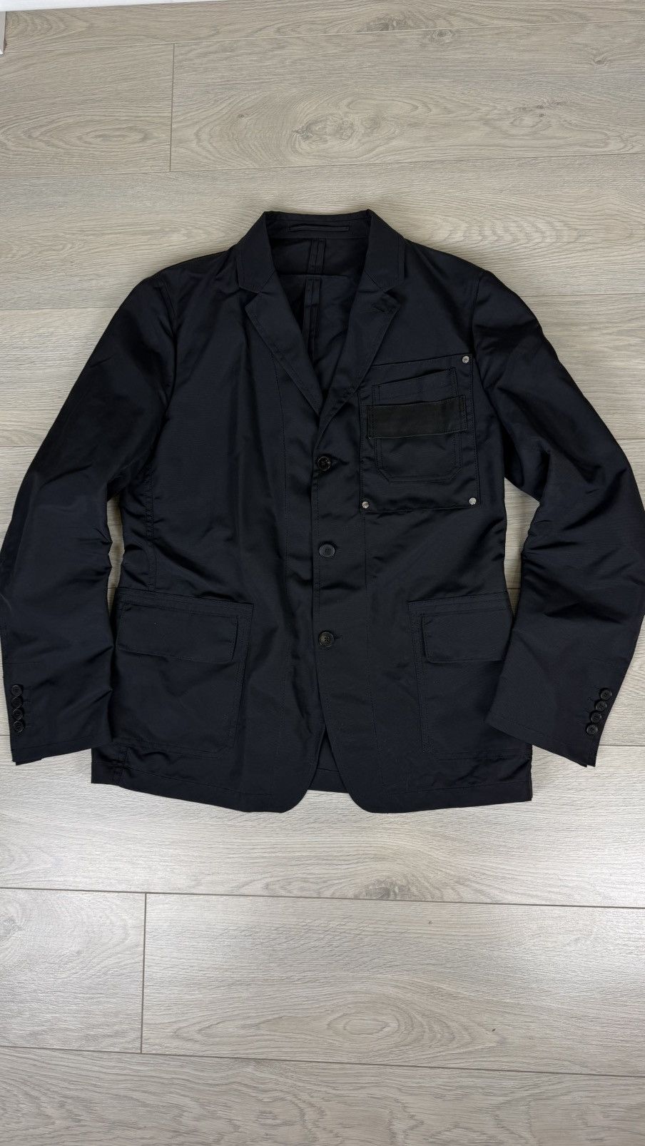 Givenchy Givenchy Nylon Blazer jacket Size 52R - 3 Thumbnail