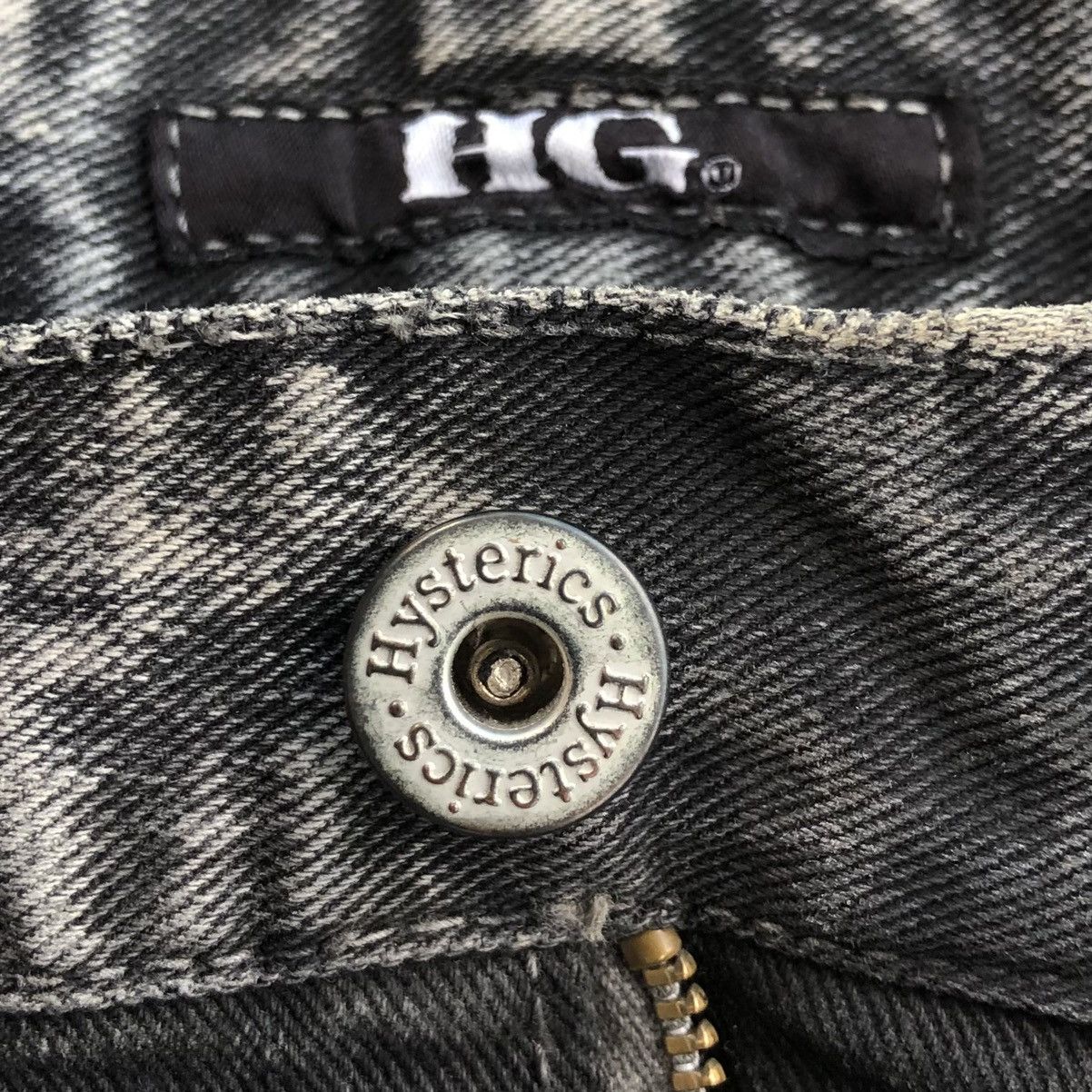 Hysteric Glamour Hysteric Glamour Asid Wash Denim Skinny Pant Size US 31 - 8 Thumbnail