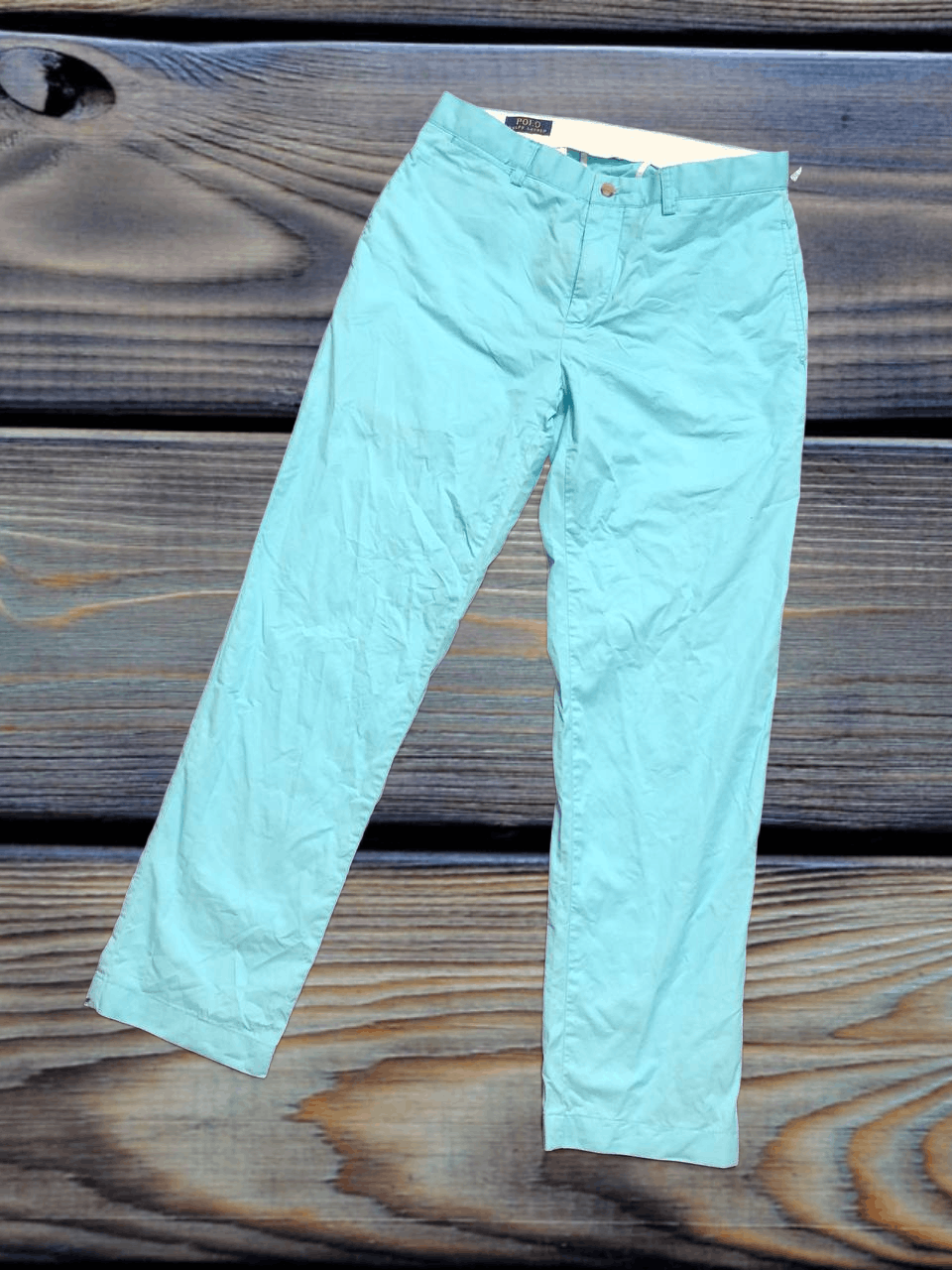 Polo Ralph Lauren Y2K blue casual denim pants Polo Ralph Lauren Vintage Size US 32 / EU 48 - 1 Thumbnail