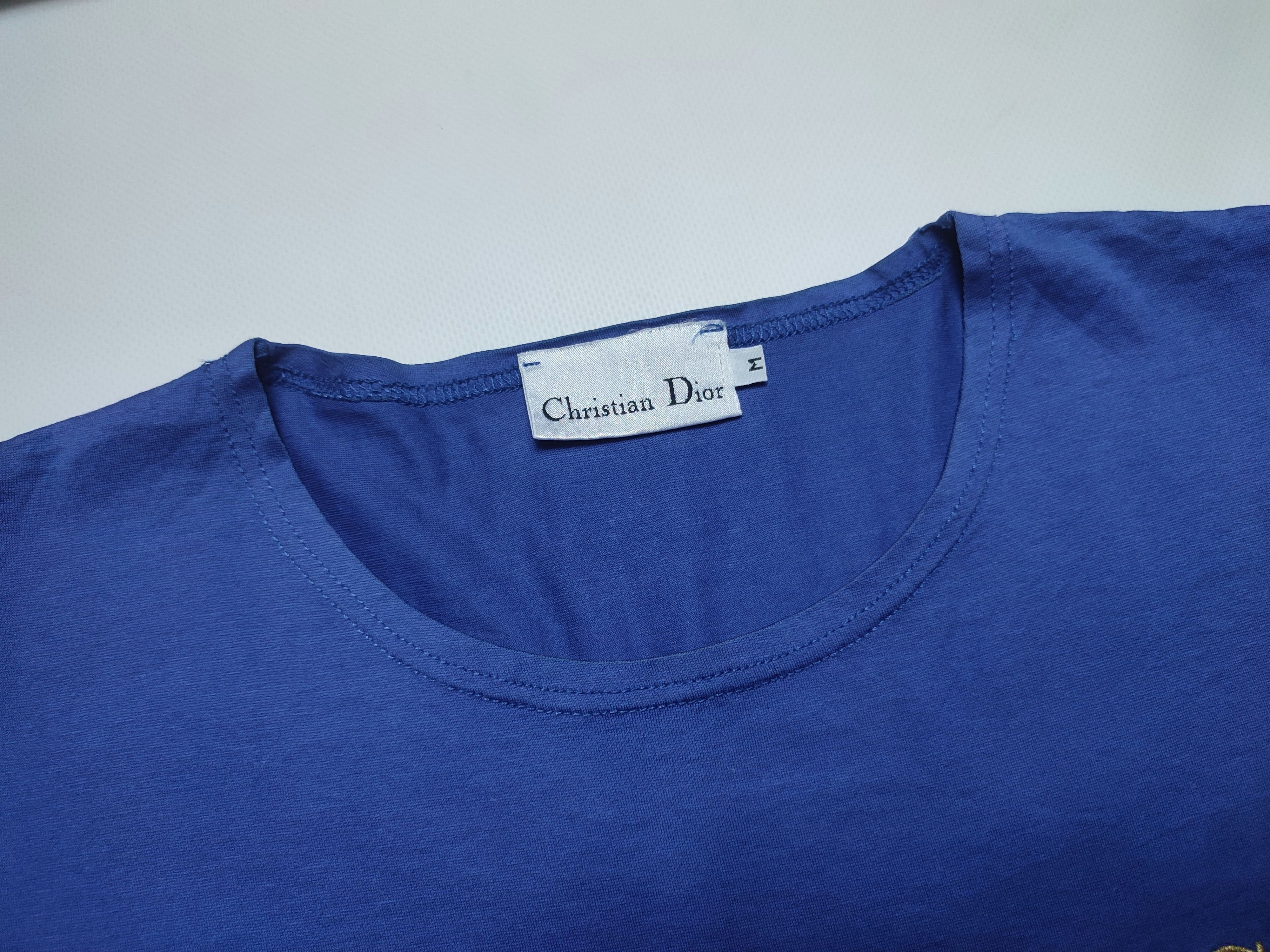Other Christian Dior CD Initial Golden Logo Vintage T shirt Size US M / EU 48-50 / 2 - 7 Thumbnail