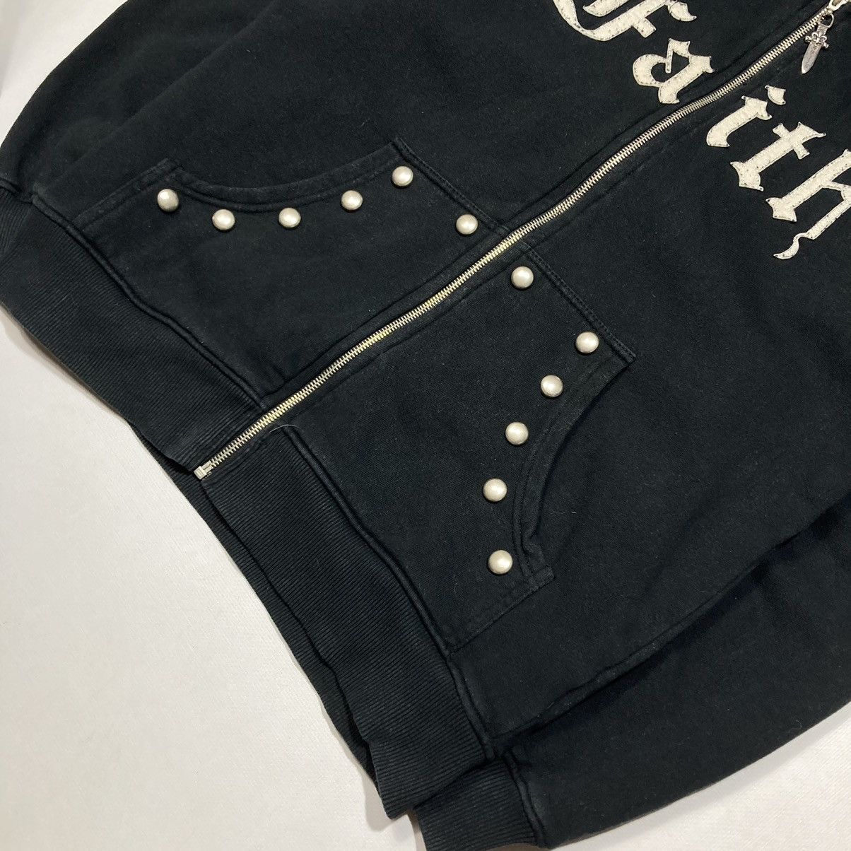 Faith Connexion Vintage Faith Connexion Chrome Zip Hoodie Size US M / EU 48-50 / 2 - 6 Thumbnail