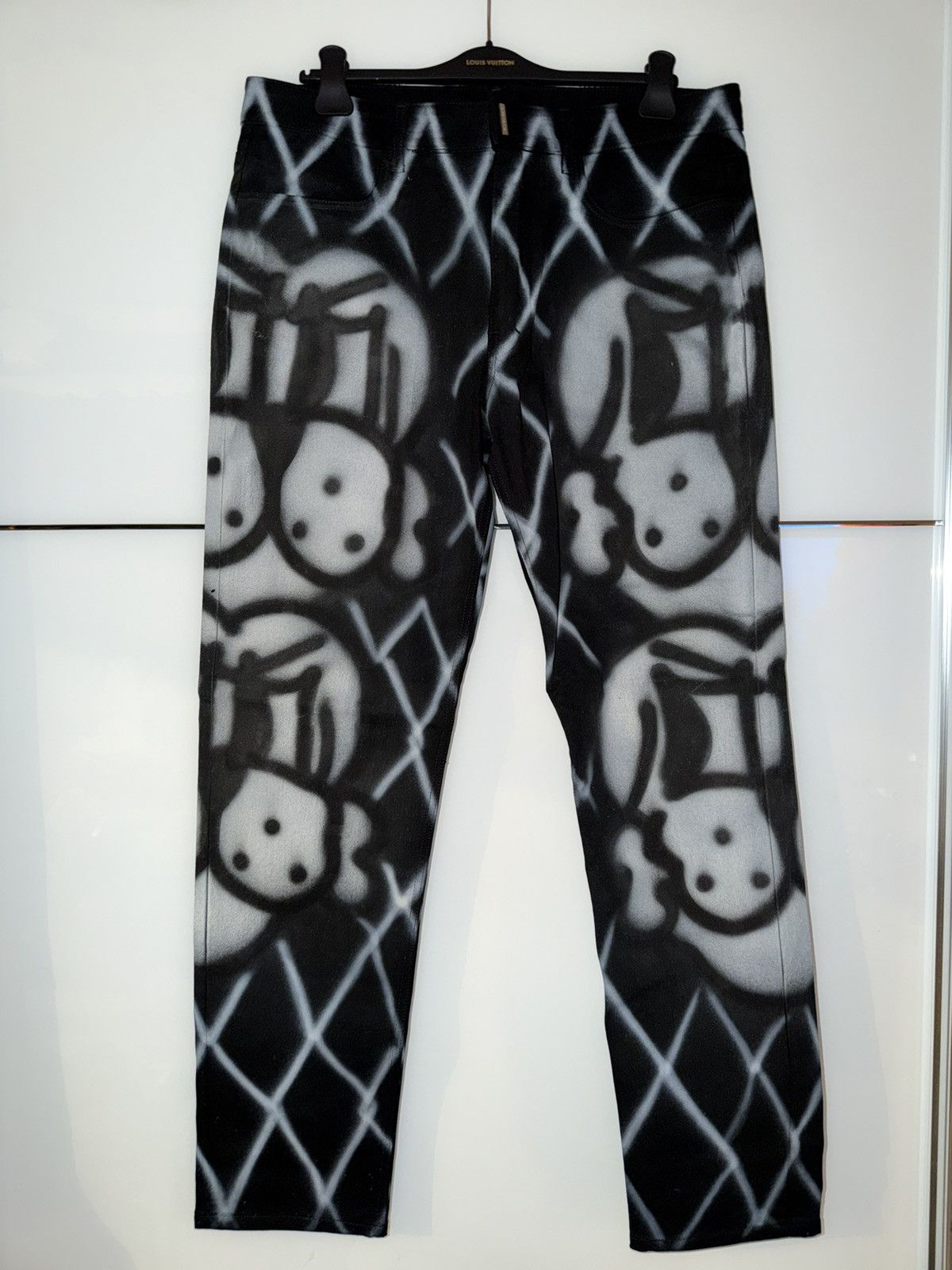 Chito × Givenchy Givenchy x Chito Graffiti Stretch Slim Fit Jeans Size US 36 / EU 52 - 1 Thumbnail