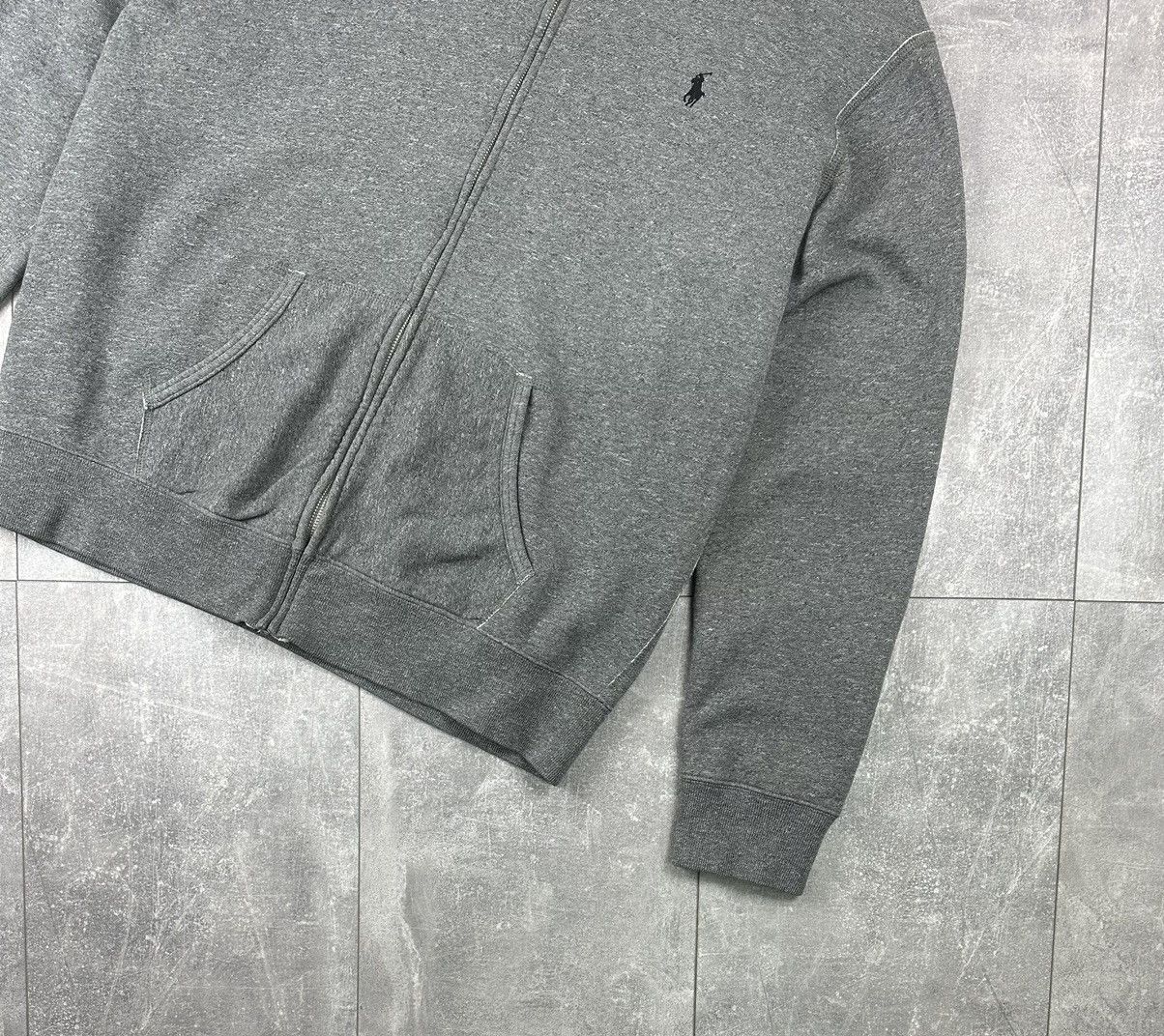 Polo Ralph Lauren Polo Ralph Lauren Mens Basic Silver Small Logo Hoodie Size US XL / EU 56 / 4 - 4 Thumbnail