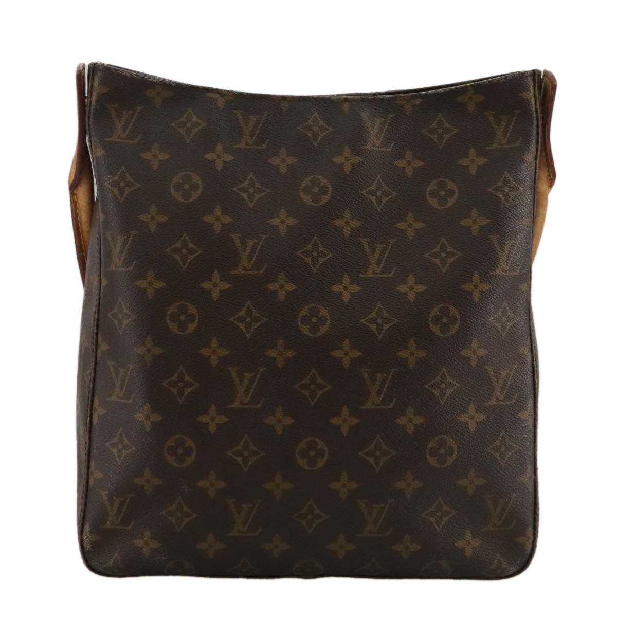 Louis Vuitton Looping Gm Brown Canvas Shoulder Bag (Pre-Owned) Size ONE SIZE - 1 Thumbnail