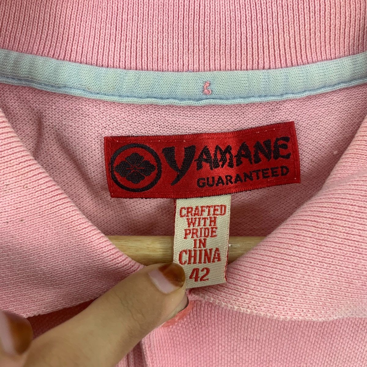 Evisu EVISU YAMANE Craft With Pride Distress Trashed Polo Tee Size US M / EU 48-50 / 2 - 6 Thumbnail