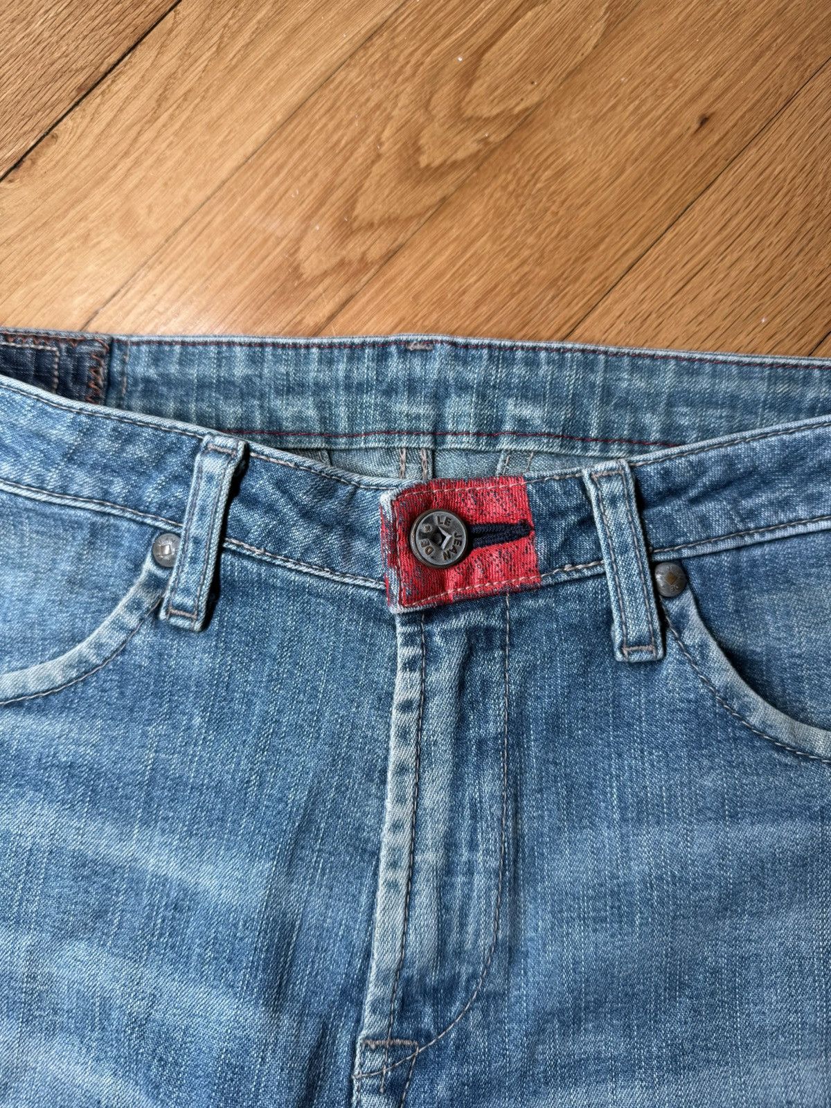 Marithe + Francois Girbaud Marithe Francois Girbaud Denim Red Blue Size US 30 / EU 46 - 4 Thumbnail