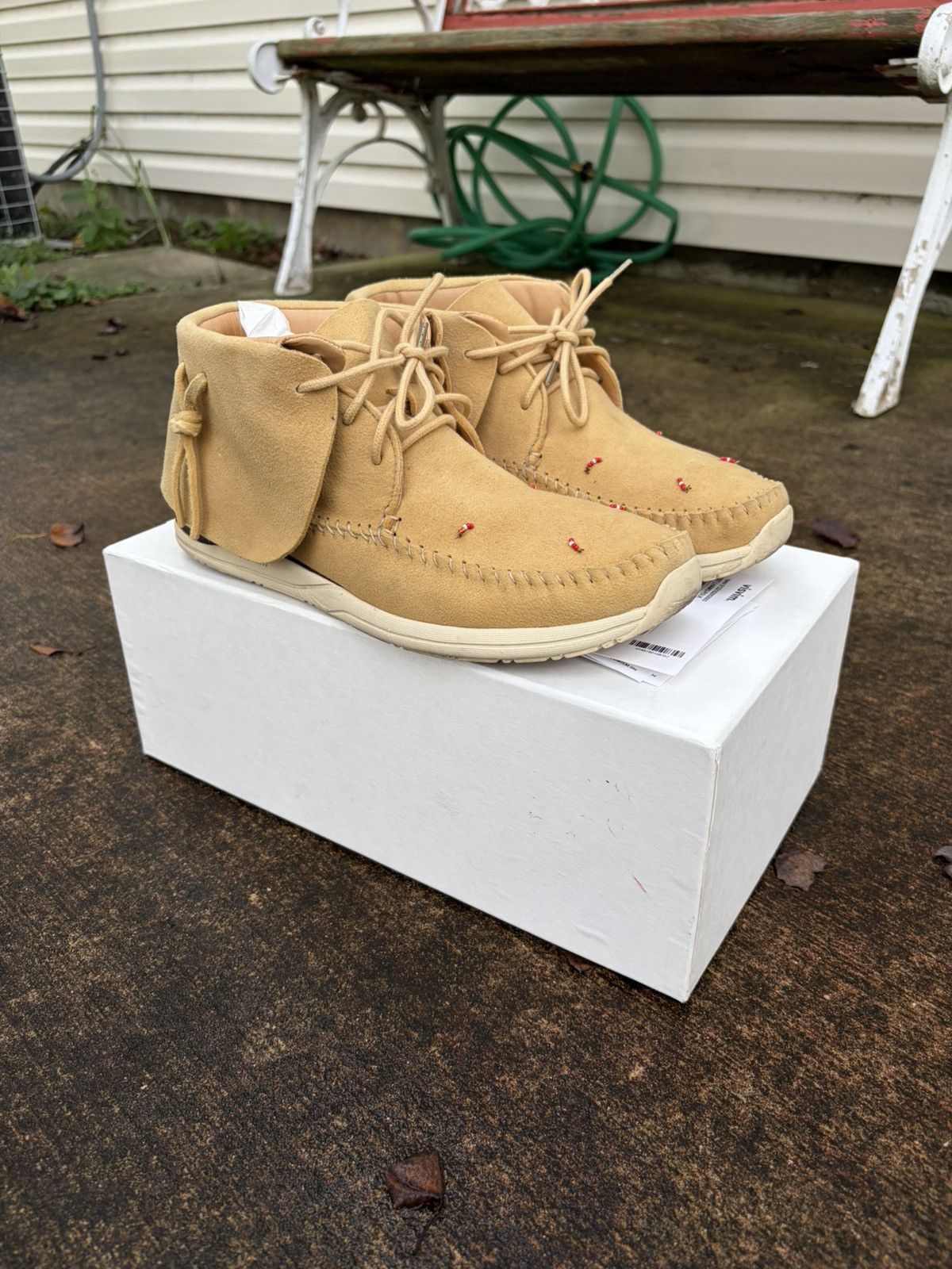visvim FBT 9.5 27cm シャーマンベージュ スエード Visvim FBT Sneakers US9 27.0cm Sand Colorway Kanye West