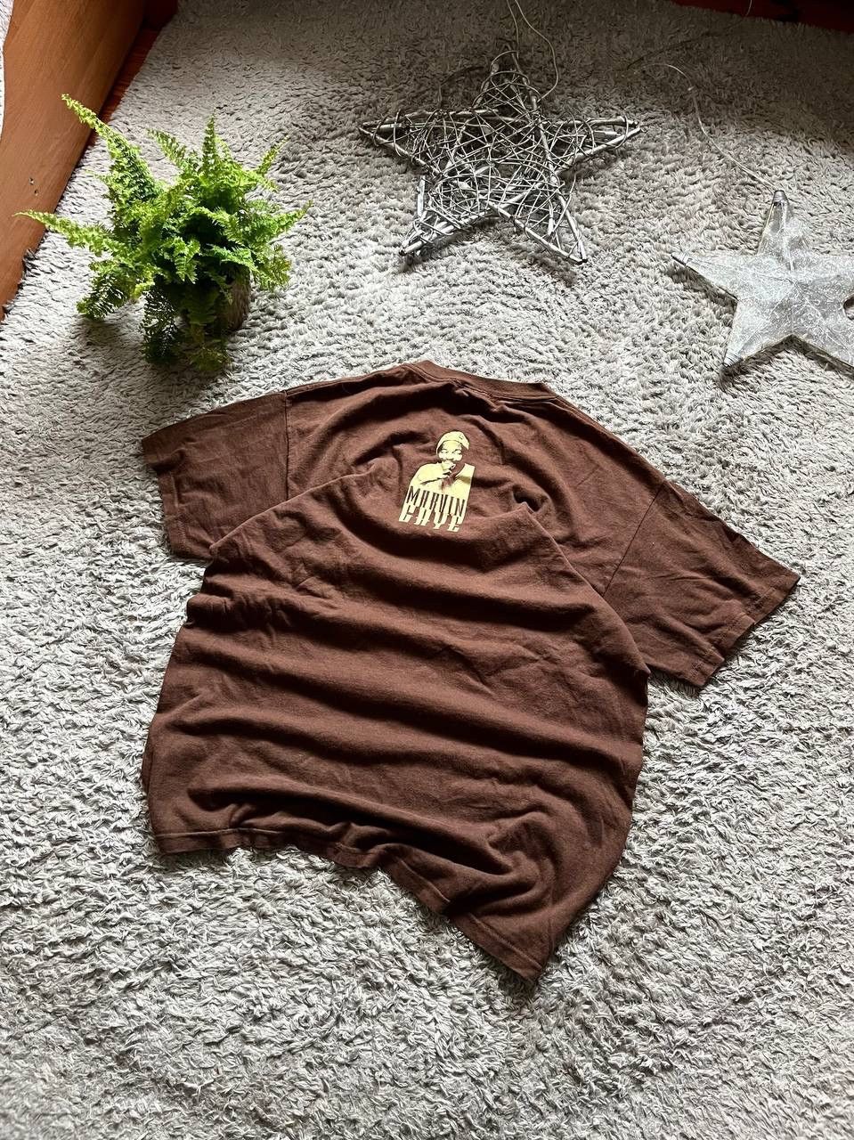 Vintage × Zion Rootswear 90s Zion Rootswear Marvin Gaye American Singer Big Logo Tee Size US L / EU 52-54 / 3 - 6 Thumbnail