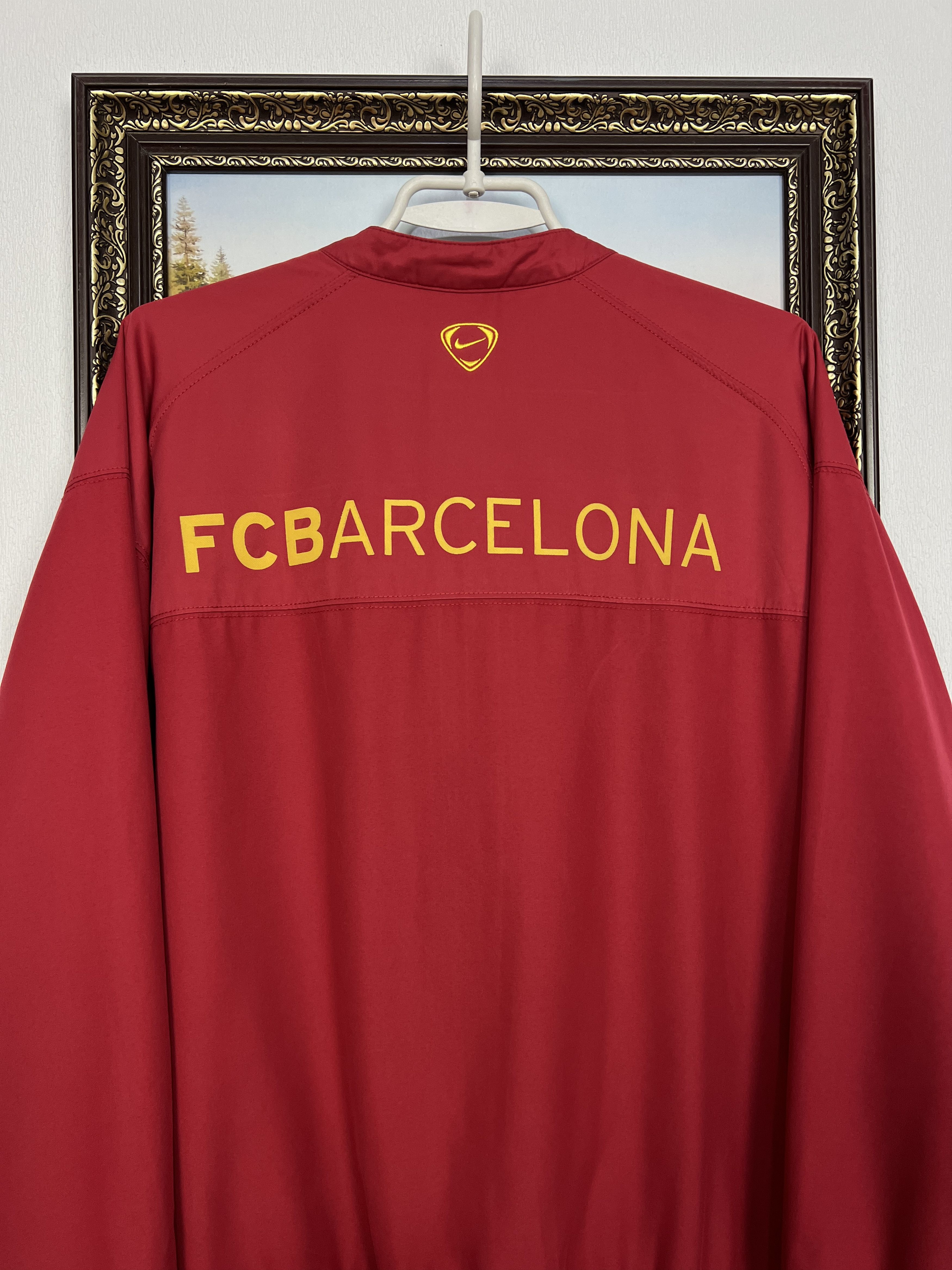 Nike Vintage Nike FC Barcelona Football Jacket Soccer Bomber Zip Size US M / EU 48-50 / 2 - 11 Thumbnail