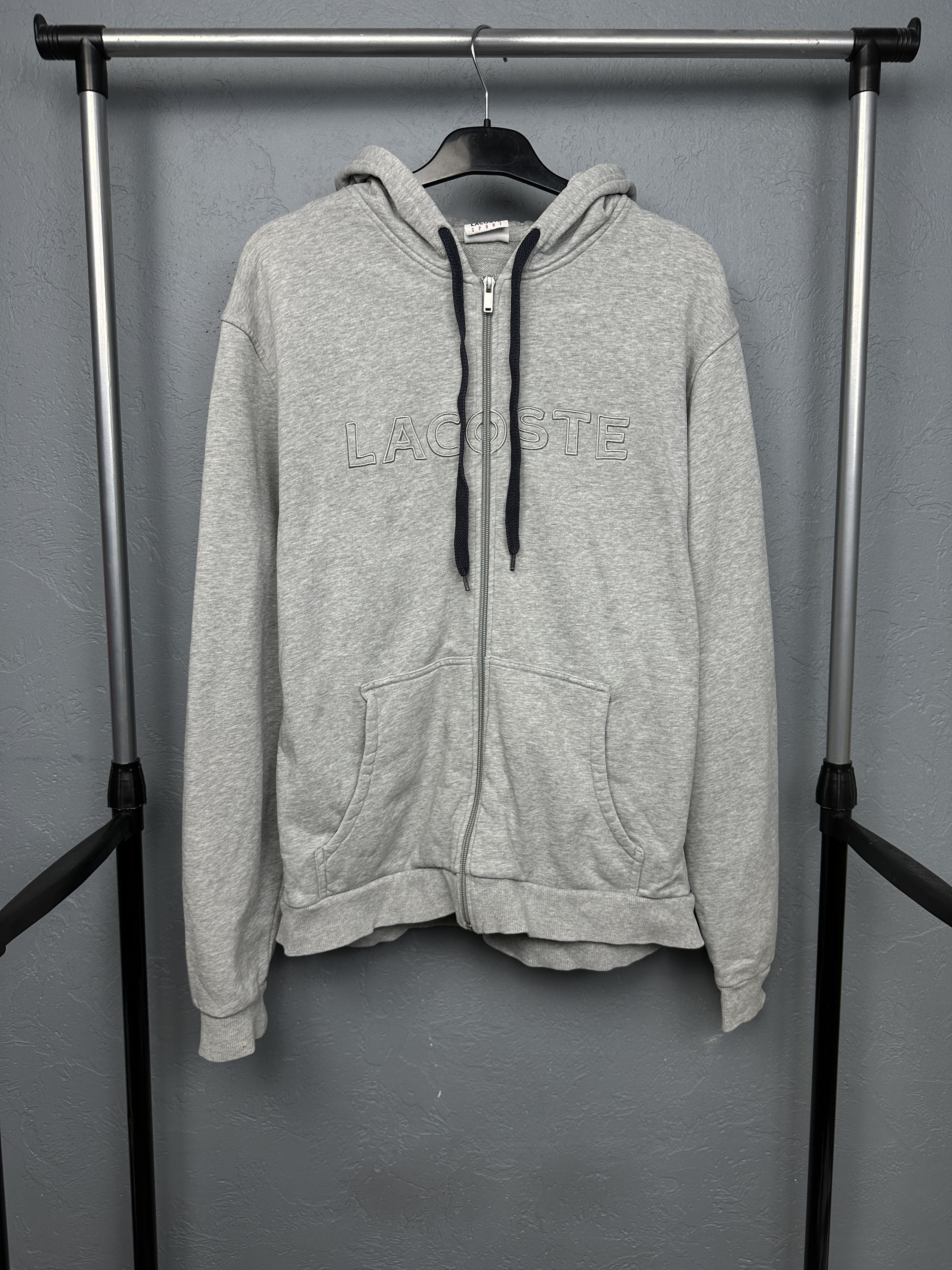 Lacoste Lacoste Mens Zip Hoodie Size US XL / EU 56 / 4 - 1 Thumbnail