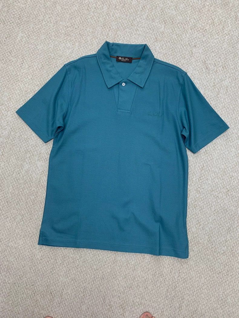 Loro Piana LORO PIANA Cocoon green collar embroidered on the front of Size US S / EU 44-46 / 1 - 9 Thumbnail