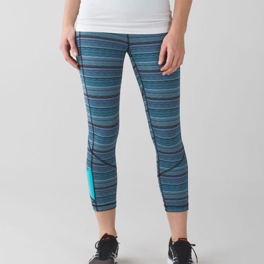 Lululemon lululemon athletica l Pace Rival Crop Size 6 Size 28" / US 6 / IT 42 - 11 Thumbnail