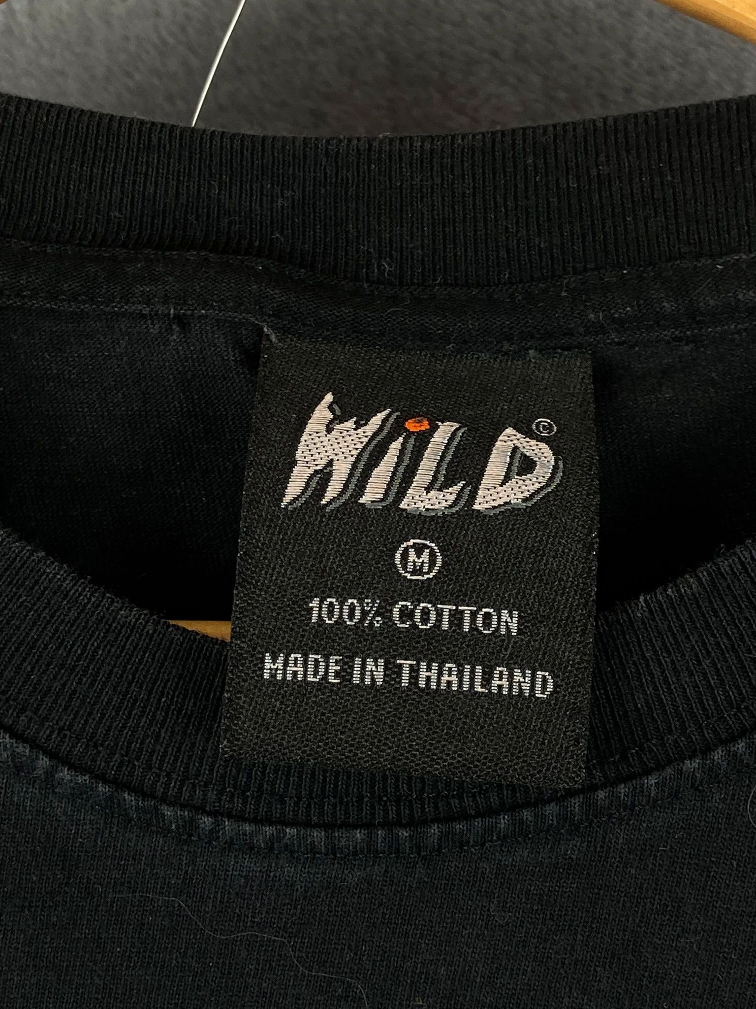 Vintage Wild USA dinosaur T-Rex 3D graphic t-shirt black size M Size US M / EU 48-50 / 2 - 3 Thumbnail