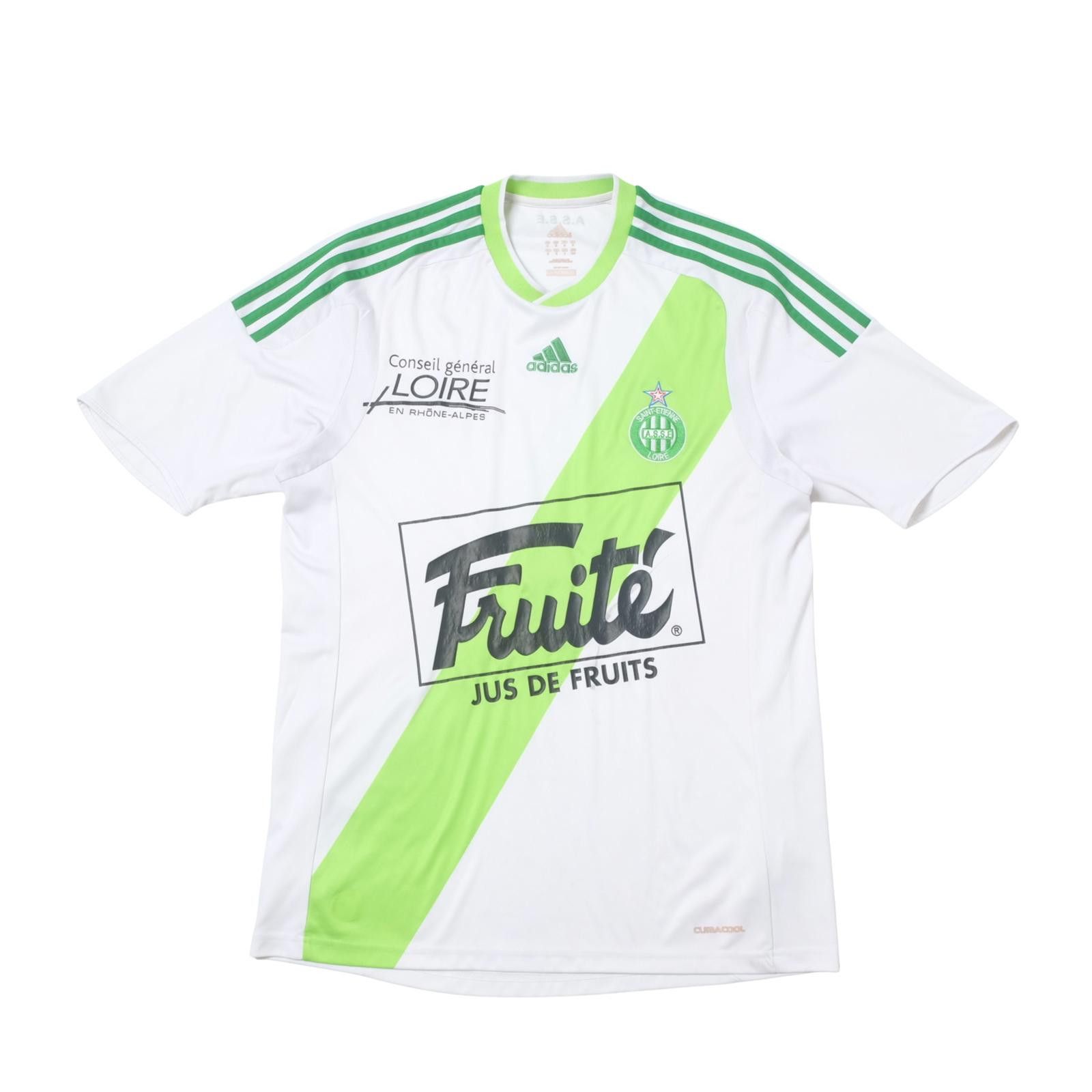 Adidas 2009/10 Saint Etienne Away Shirt Adidas (M/L) Size US M / EU 48-50 / 2 - 1 Thumbnail