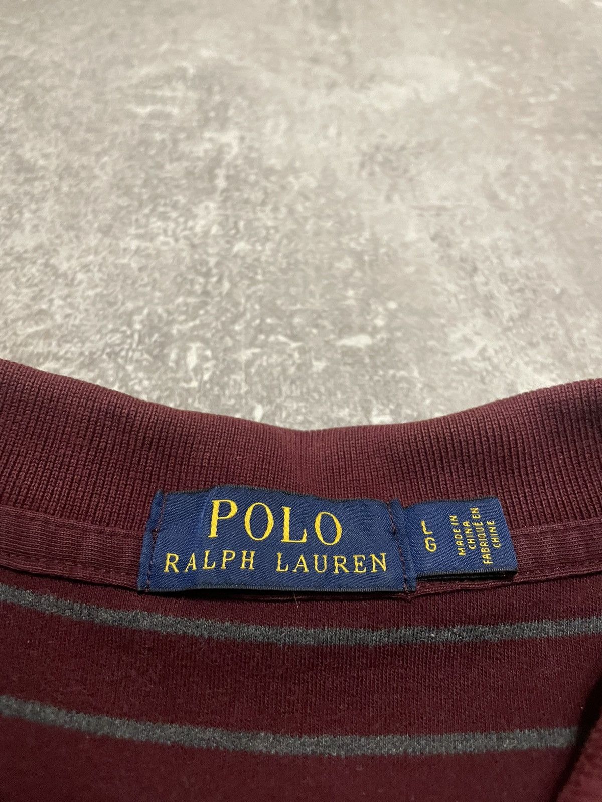 Polo Ralph Lauren Vintage Polo Ralph Lauren Striped Polo Shirt Y2K Size L Size US L / EU 52-54 / 3 - 8 Thumbnail