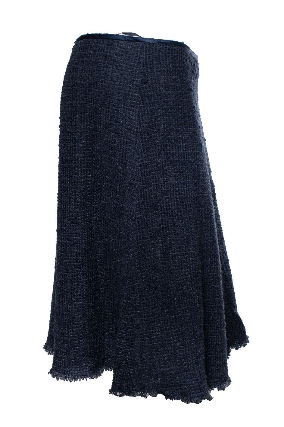 Prada Prada, knitted skirt in blue Size 34" / US 12 / IT 48 - 2 Thumbnail