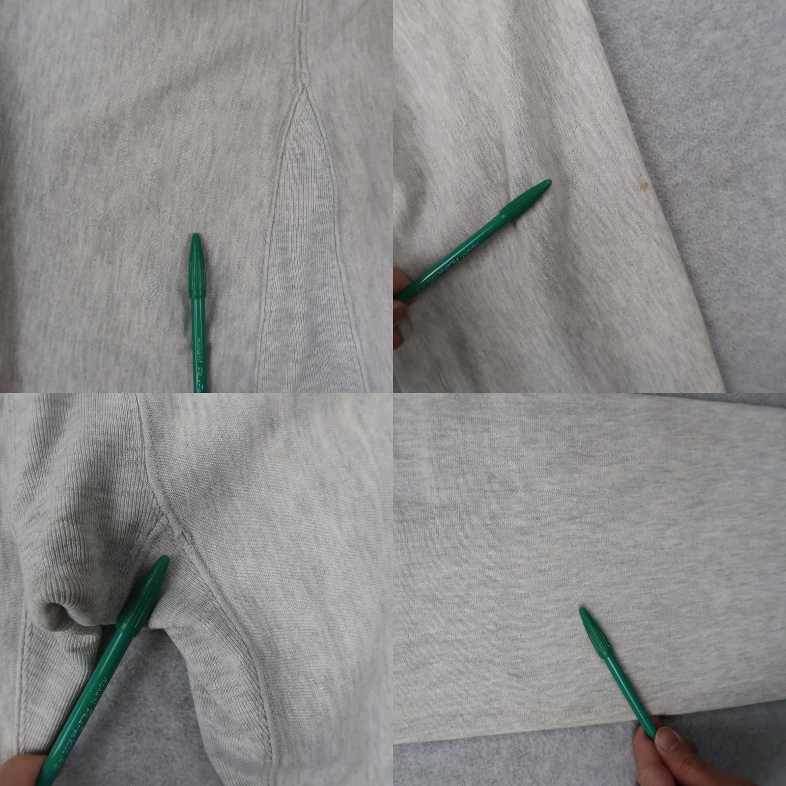Champion VINTAGE Champion Sweatpants M Medium Drawstring USA Made Gray Gym Gusset 90s Mens Size US 31 - 10 Thumbnail