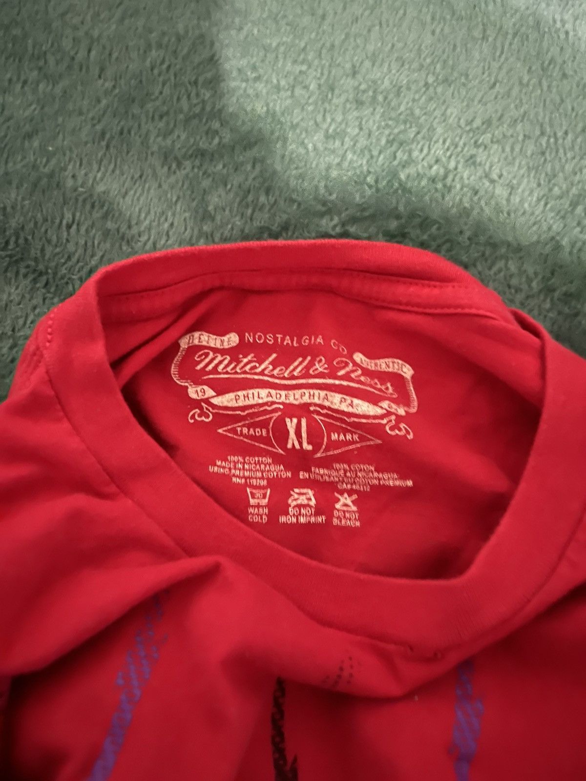 Mitchell & Ness × NBA Hardwood Classics Tracy McGrady Name & Number Tee Size US XL / EU 56 / 4 - 5 Thumbnail