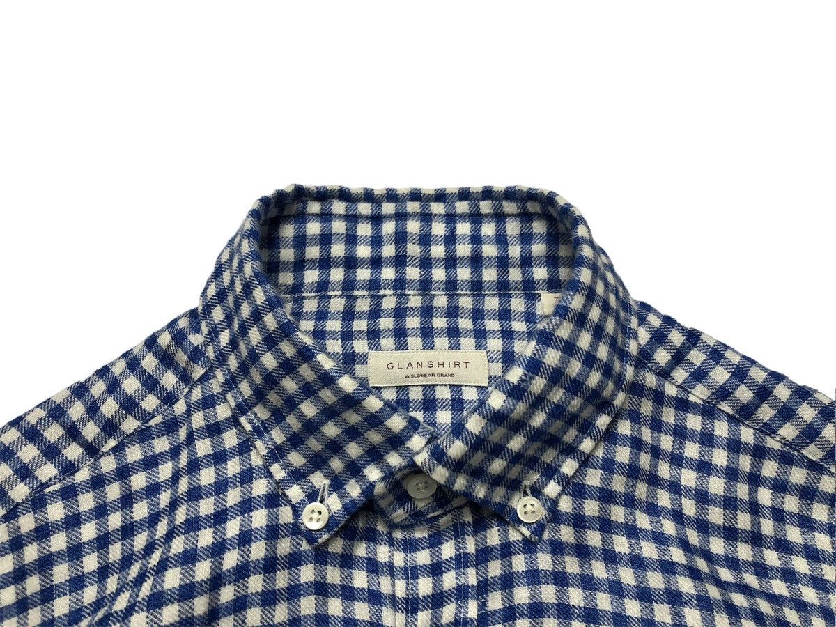 Glanshirt Glanshirt Slowear checkered linen shirt Size US S / EU 44-46 / 1 - 3 Thumbnail