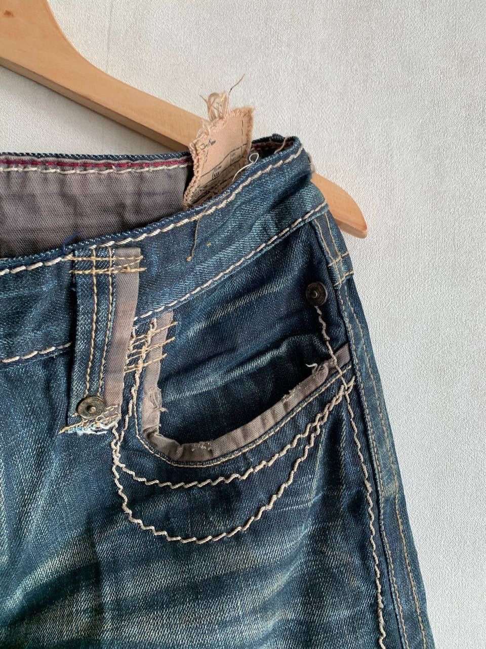 If Six Was Nine Vintage Avant Garde Tough Jeansmith 3D Jeans Archive Sz 32 Size US 32 / EU 48 - 7 Thumbnail