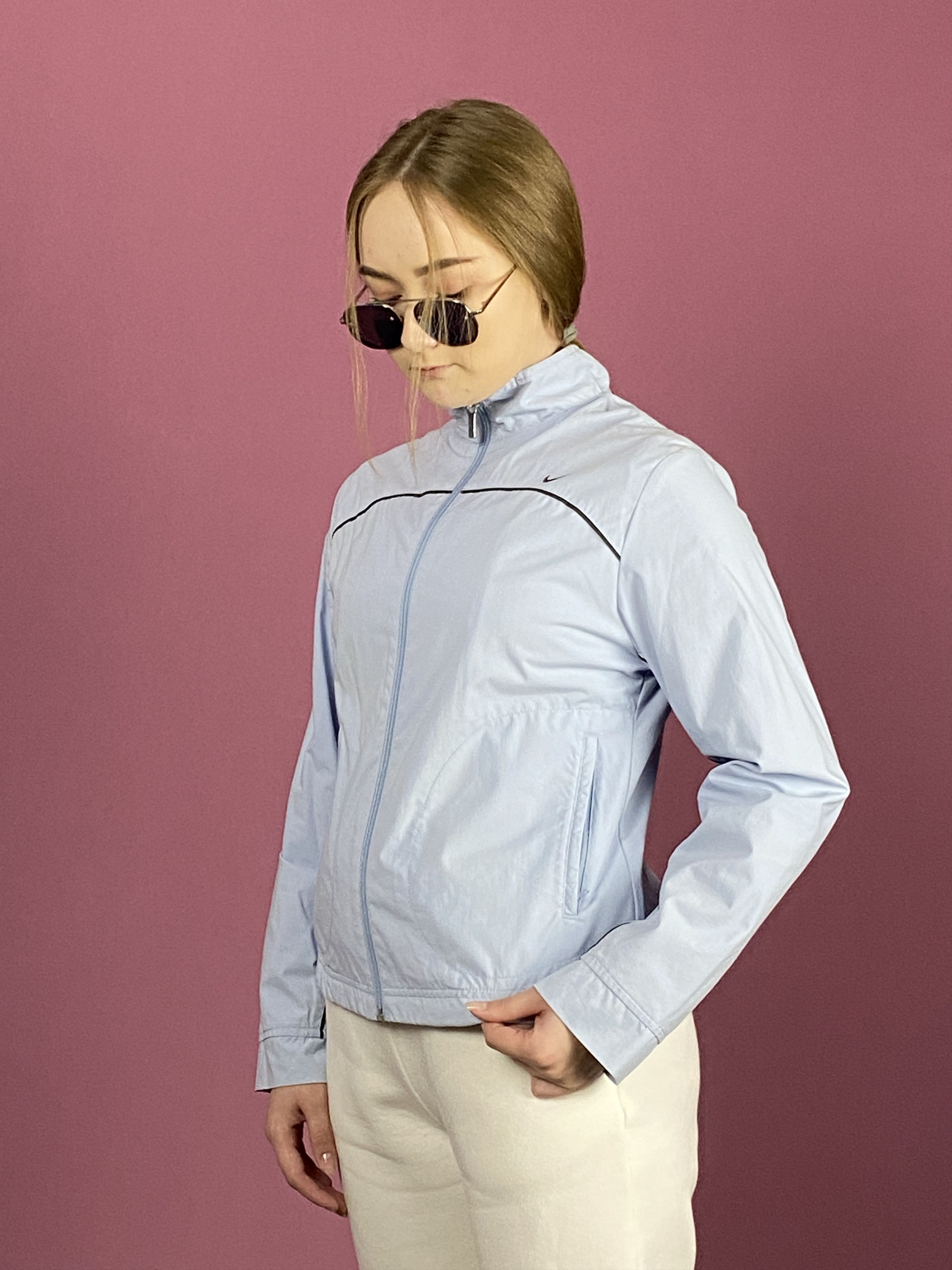 Nike × Vintage Nike Vintage Women's Windbreaker Jacket - XS Size XS / US 0-2 / IT 36-38 - 2 Thumbnail