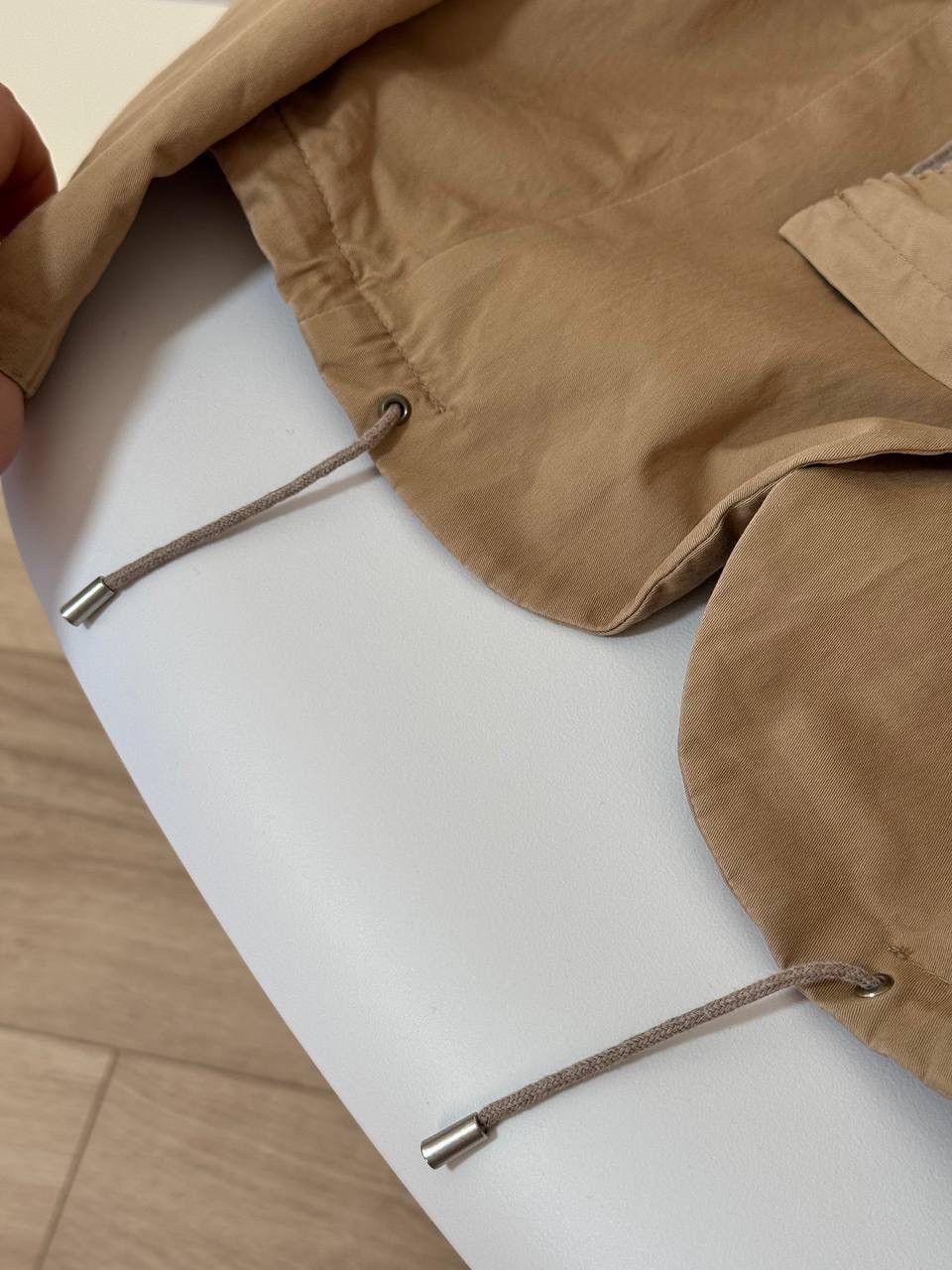 Brunello Cucinelli Brunello Cucinelli Lightweight Tan Jacket Size 46 Size L / US 10 / IT 46 - 6 Thumbnail