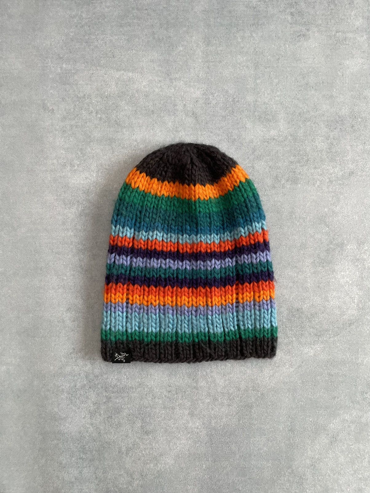 ARC'TERYX Wool Acryl Knitted Beanie Hat Mens One Size