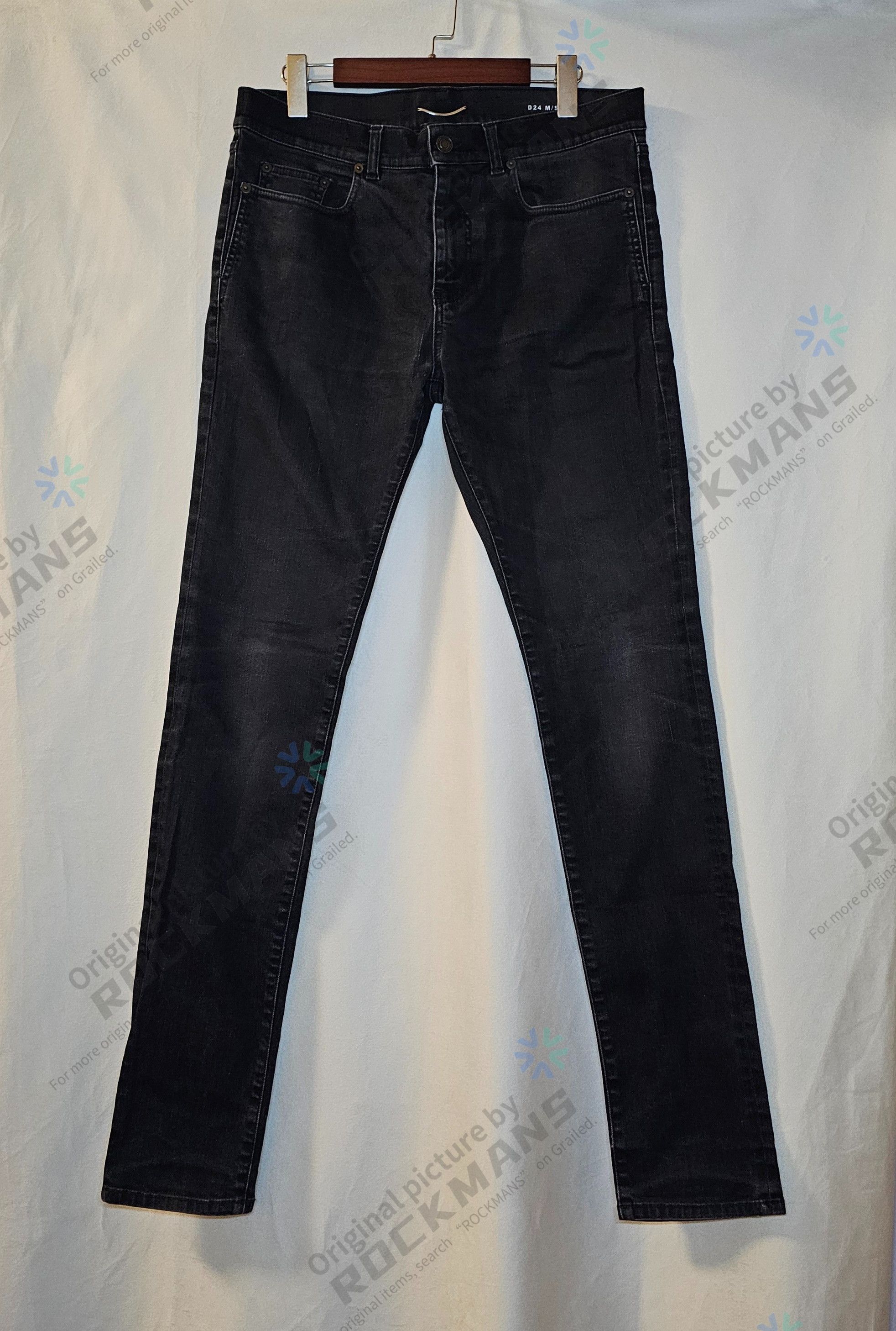 Saint Laurent Paris Saint Laurent D24 Black Jeans Size 32 Size US 32 / EU 48 - 1 Thumbnail