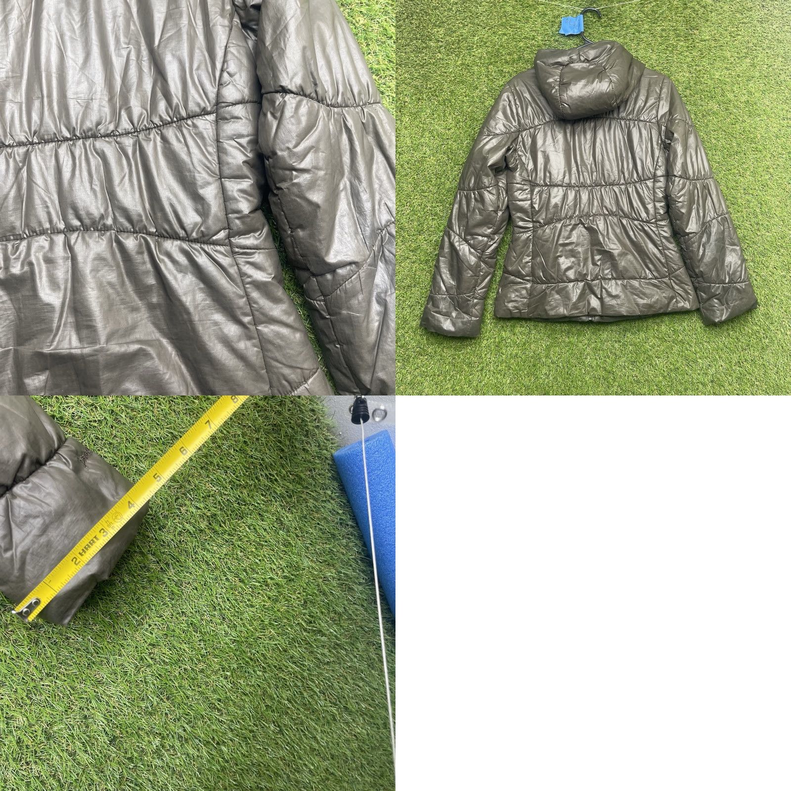 Patagonia Patagonia Lidia Jacket Womens Small Forest Green Hooded Quilted Insulated Puffer Size S / US 4 / IT 40 - 8 Thumbnail