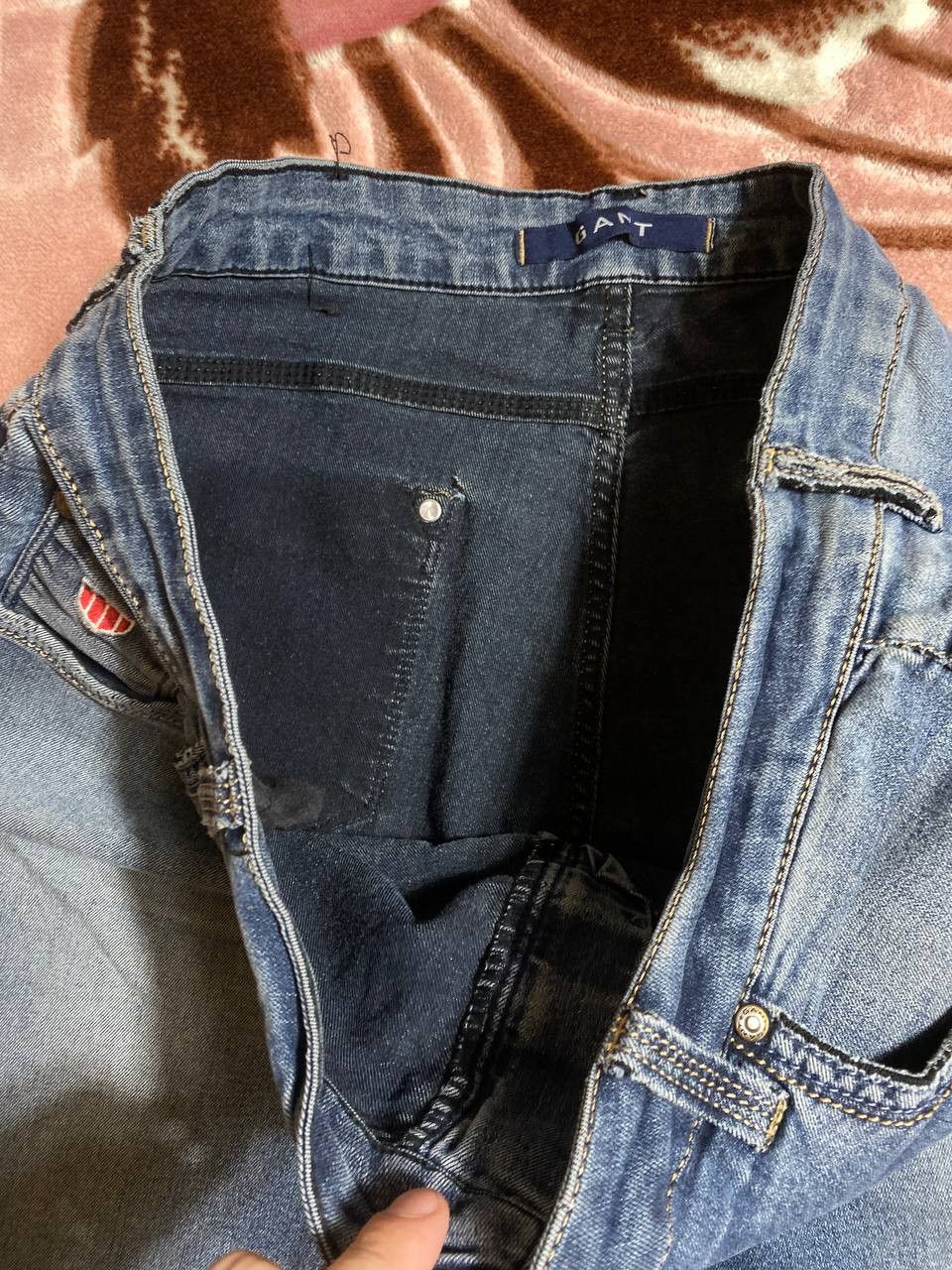 Other Avant Garde Denim Distressed Pants Jeans y2k Vintage Size US 32 / EU 48 - 7 Thumbnail