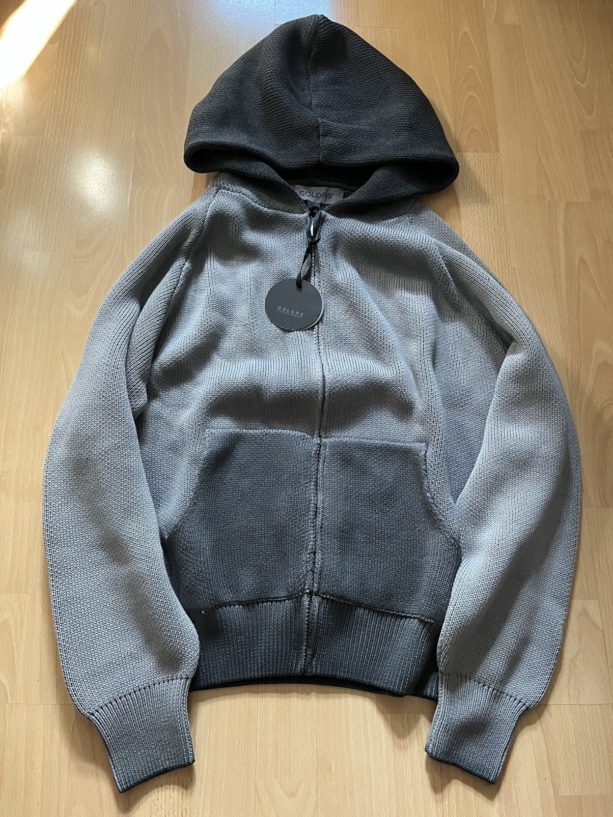 Colours Heavy cotton knit jacket with fading/gradient effect size L Size US L / EU 52-54 / 3 - 1 Thumbnail